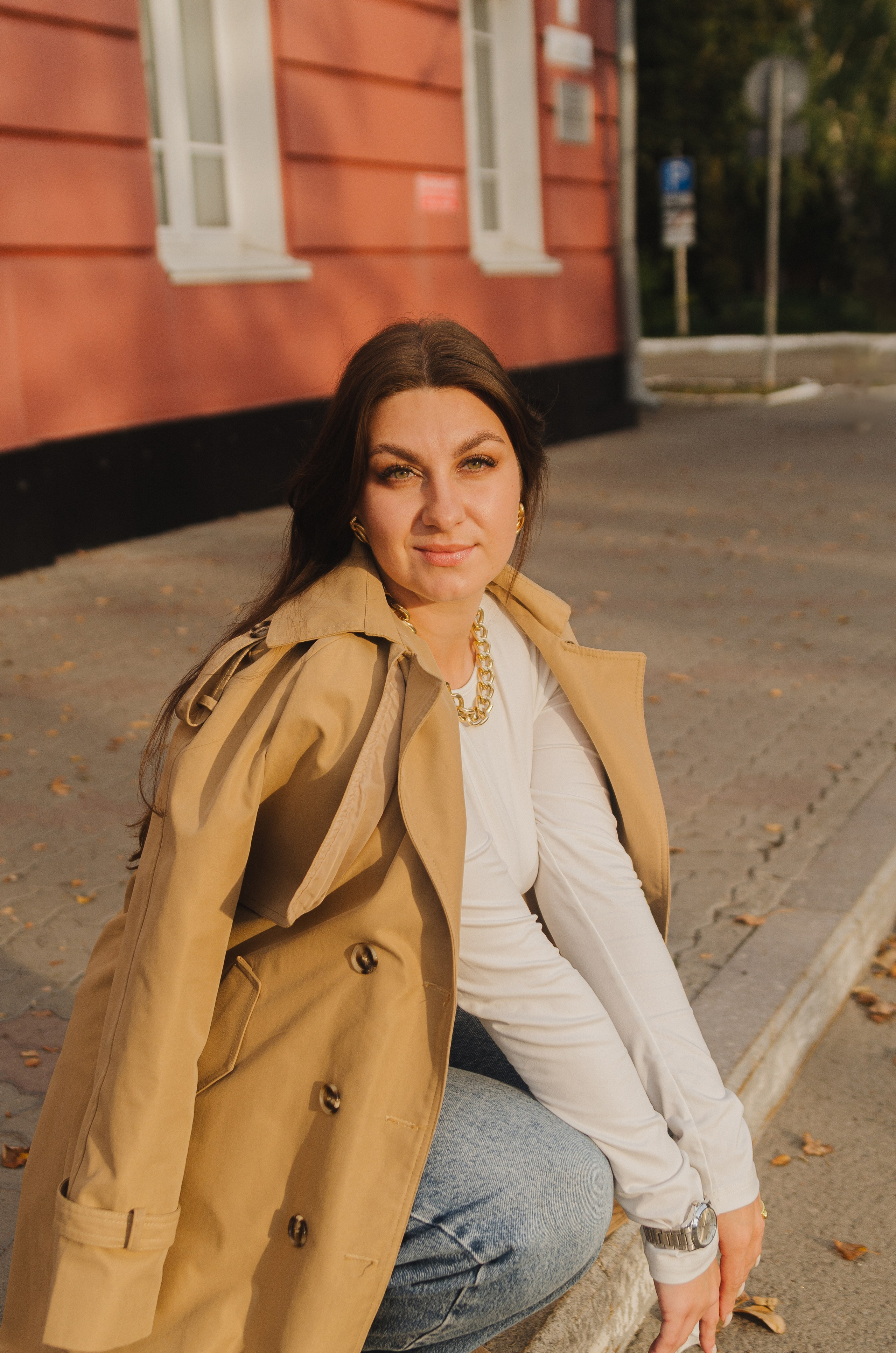 Осенняя прогулочная контент-съемка. Денисова Аля — фотограф для парных съемок и индивидуальных историй в Барнауле