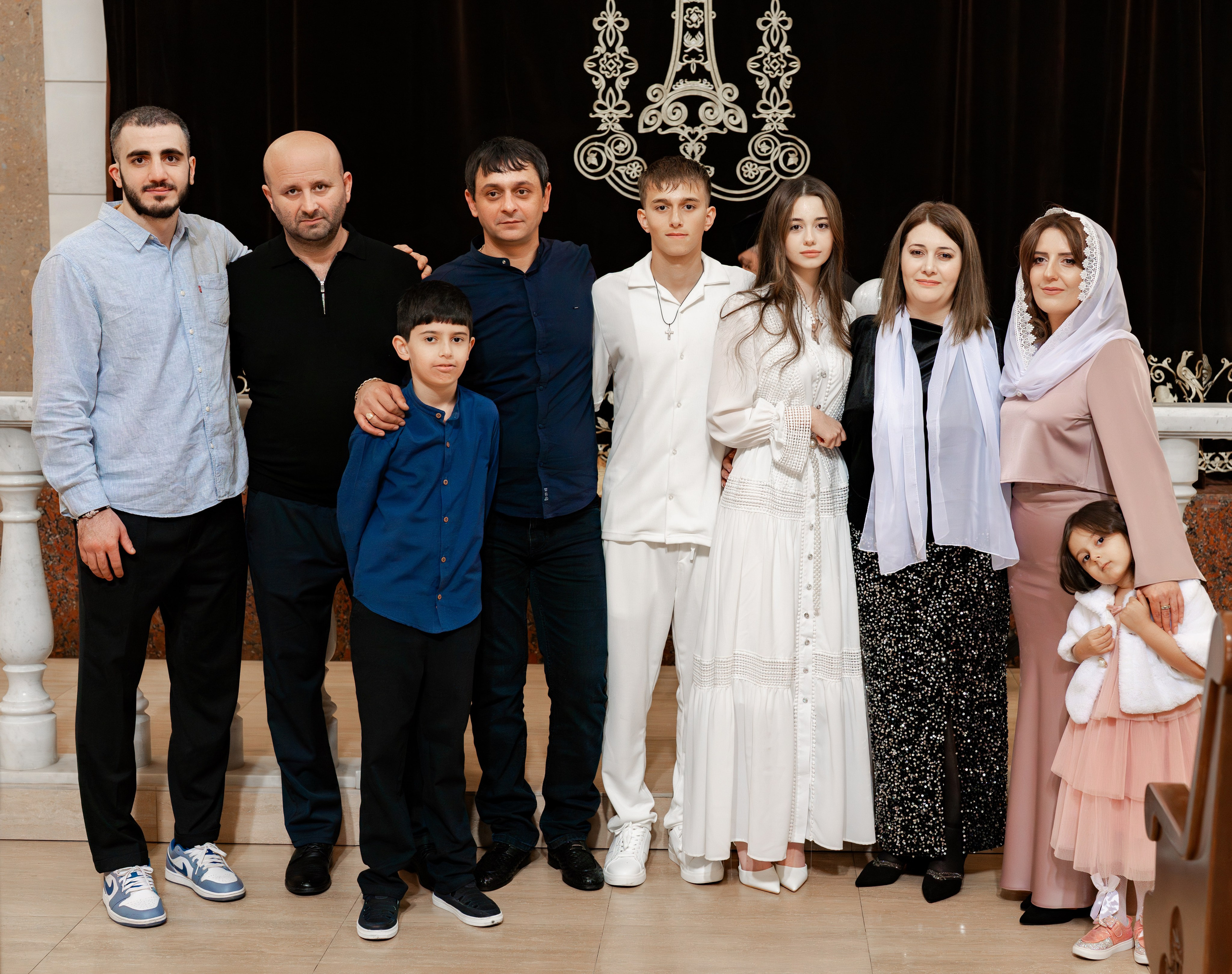 Крещение  ребёнка в храме. Фотограф видеограф Геннадий Янбаев в Сочи, Краснодаре