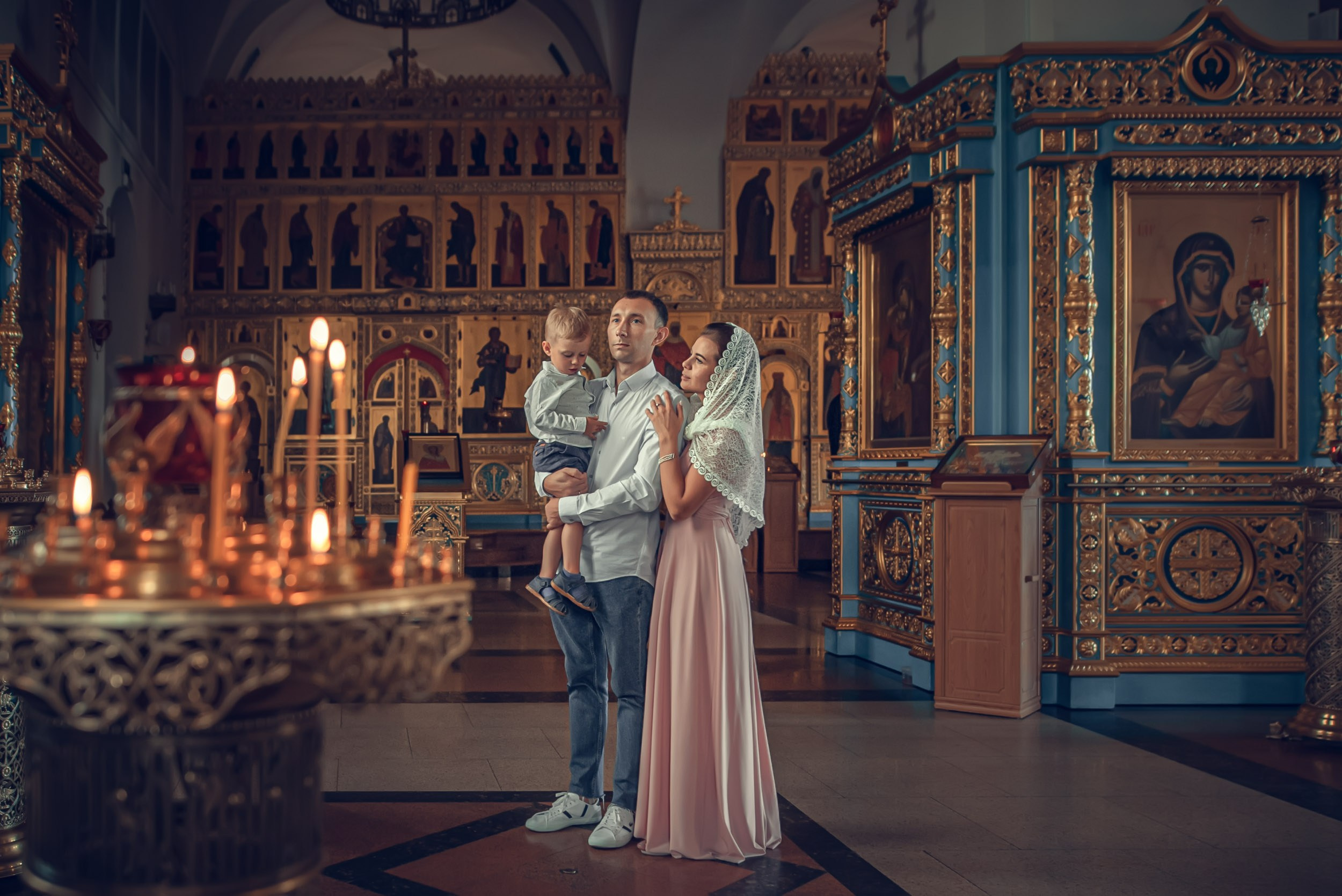 Таинство Крещения. Мирон. Фотографии. Фотограф Стеценко Наталия. Одинцово, Москва, Московская область