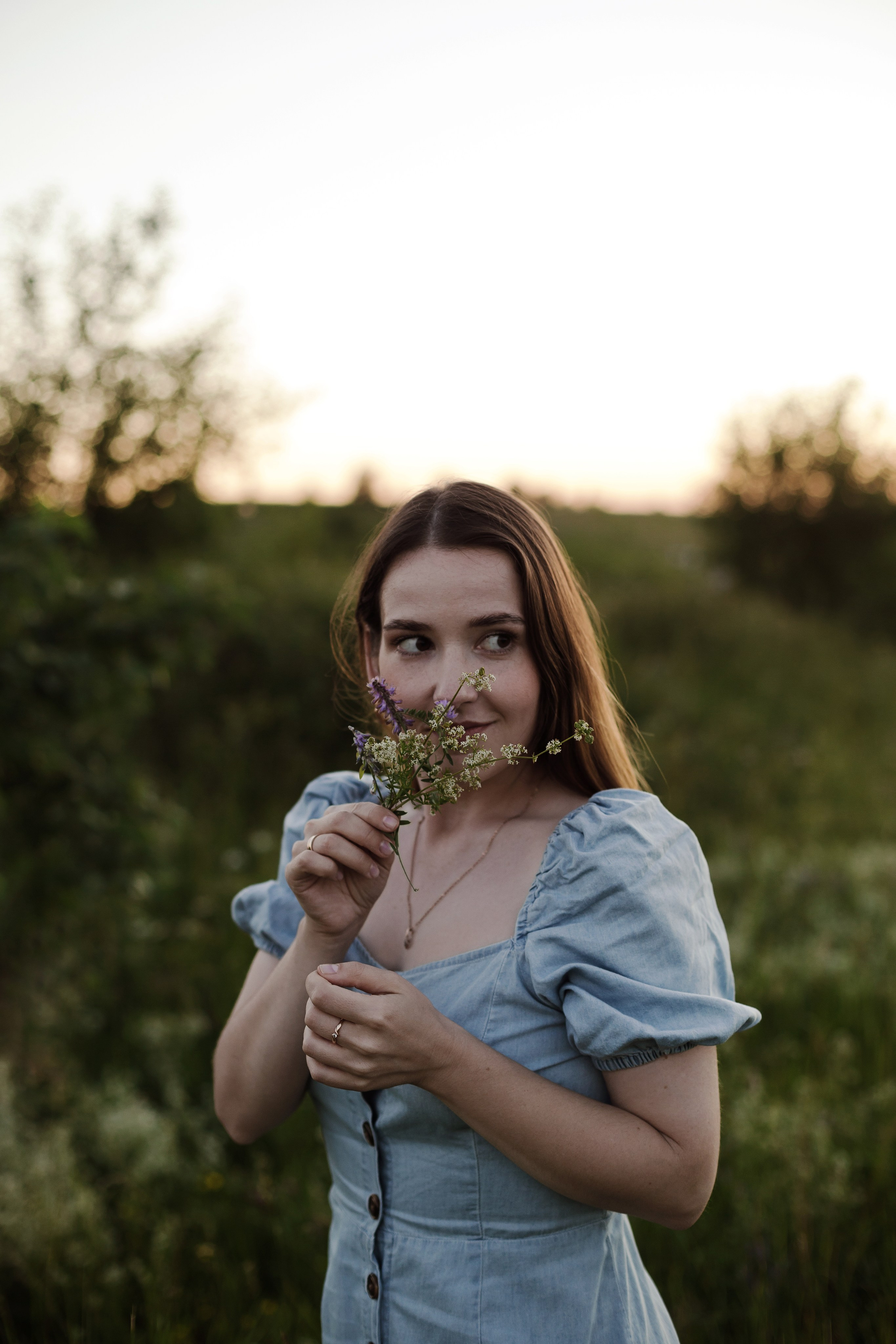 Колтушские высоты — Марина и Сергей. Портретный фотограф в Санкт-Петербурге Элина Ситникова