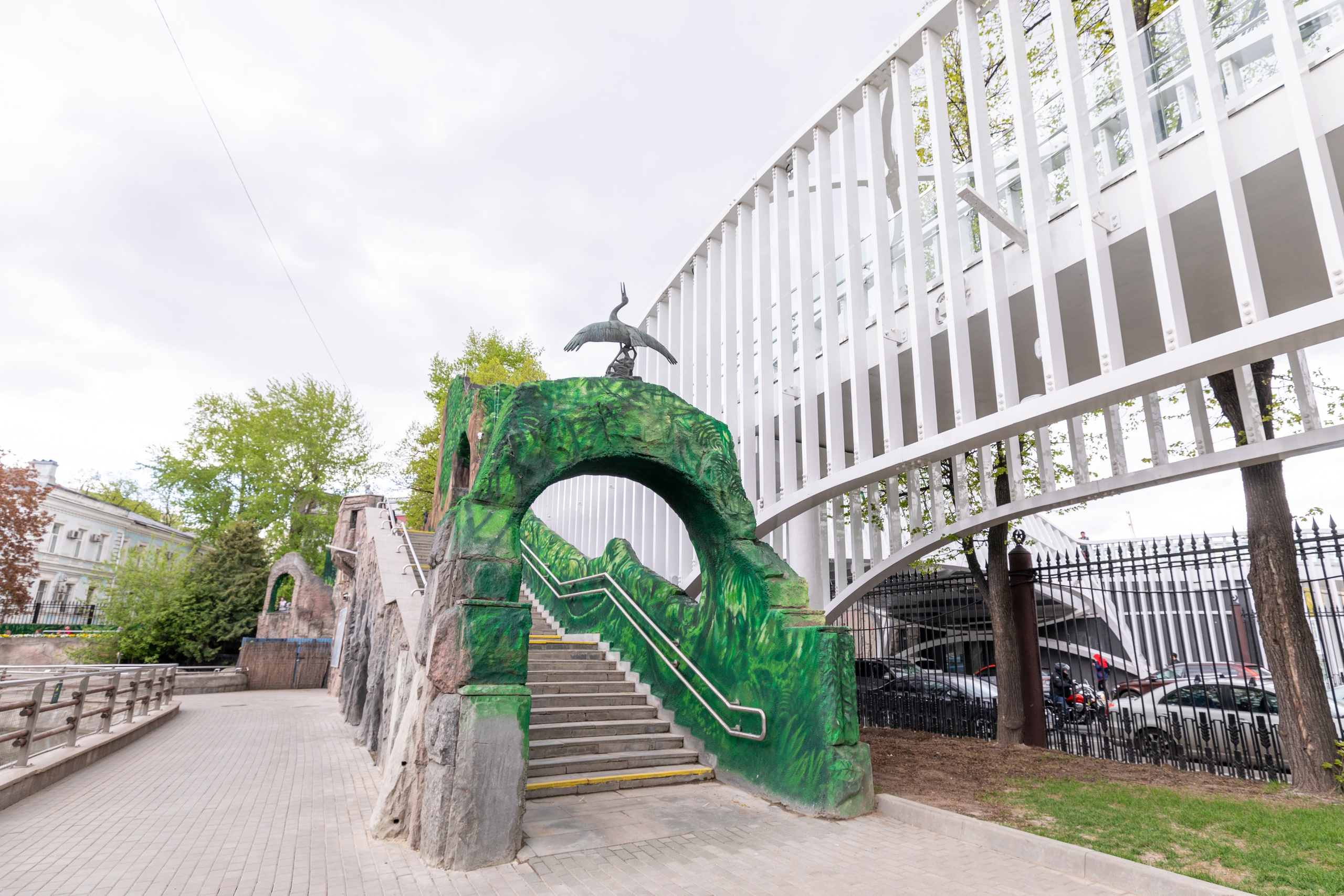 Мост через Б. Грузинскую. Фотограф Ольга Эмбер