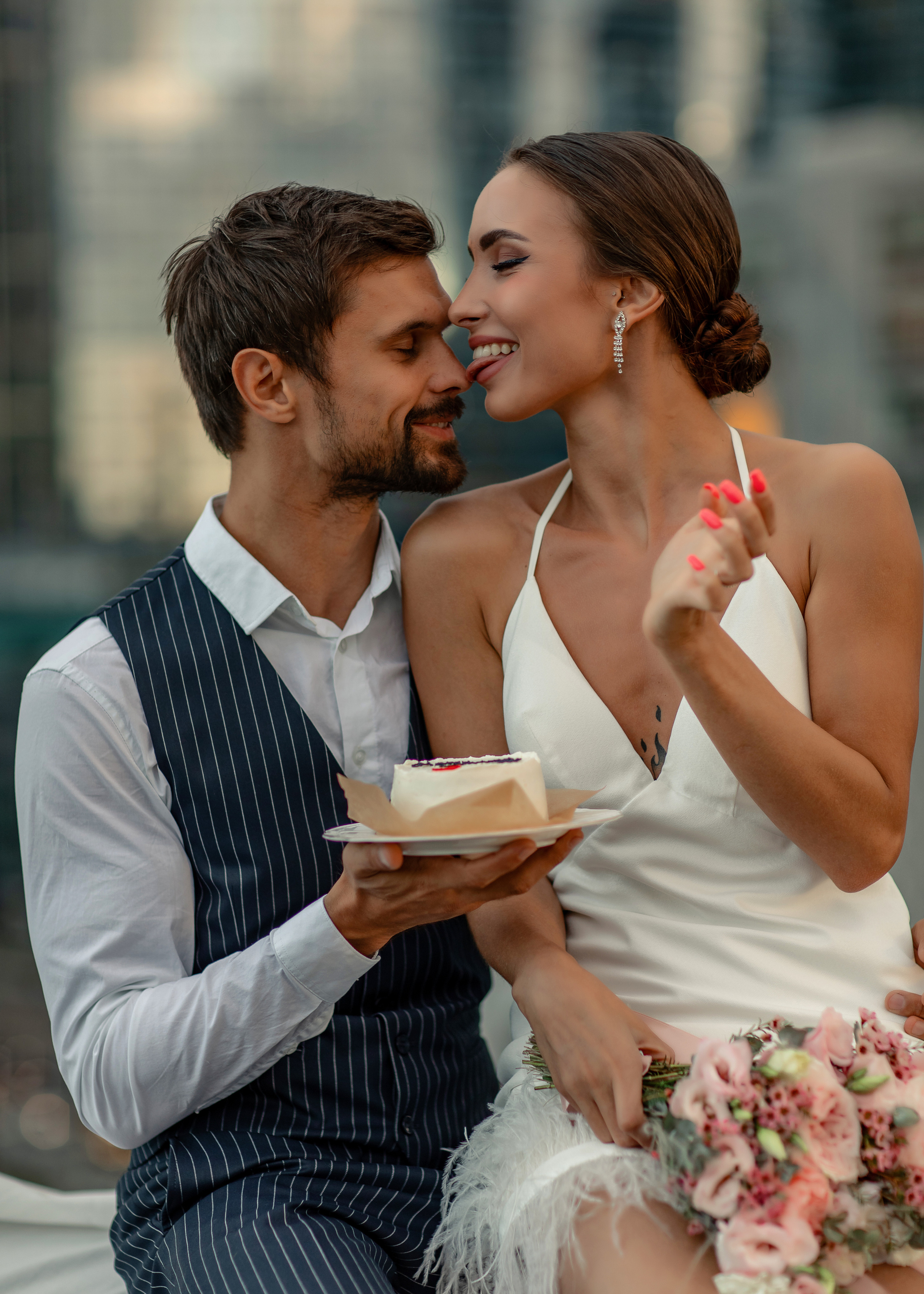 Свадьба. Москва Сити. Семейный и детский фотограф Елена Алёхина