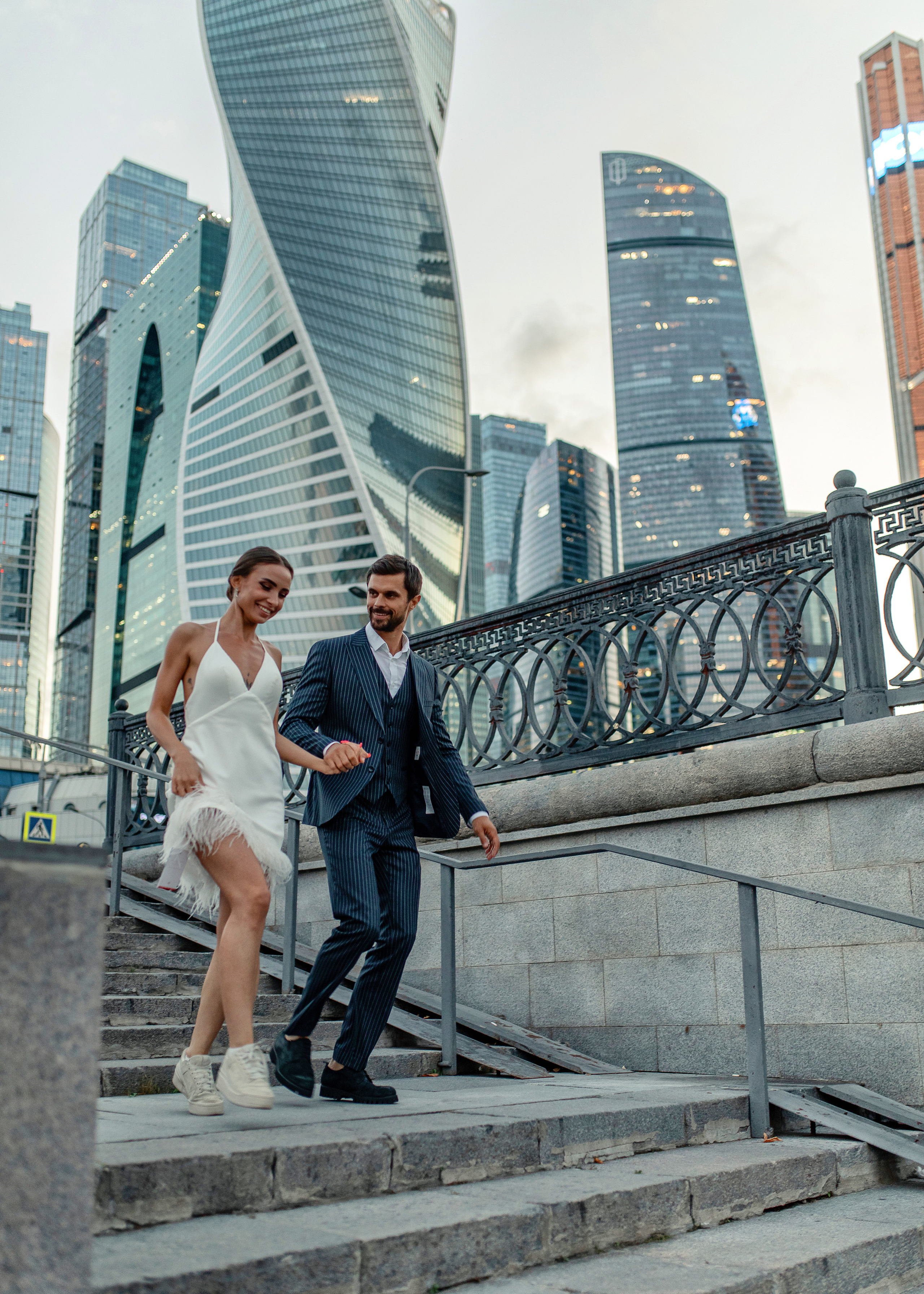 Свадьба. Москва Сити. Семейный и детский фотограф Елена Алёхина