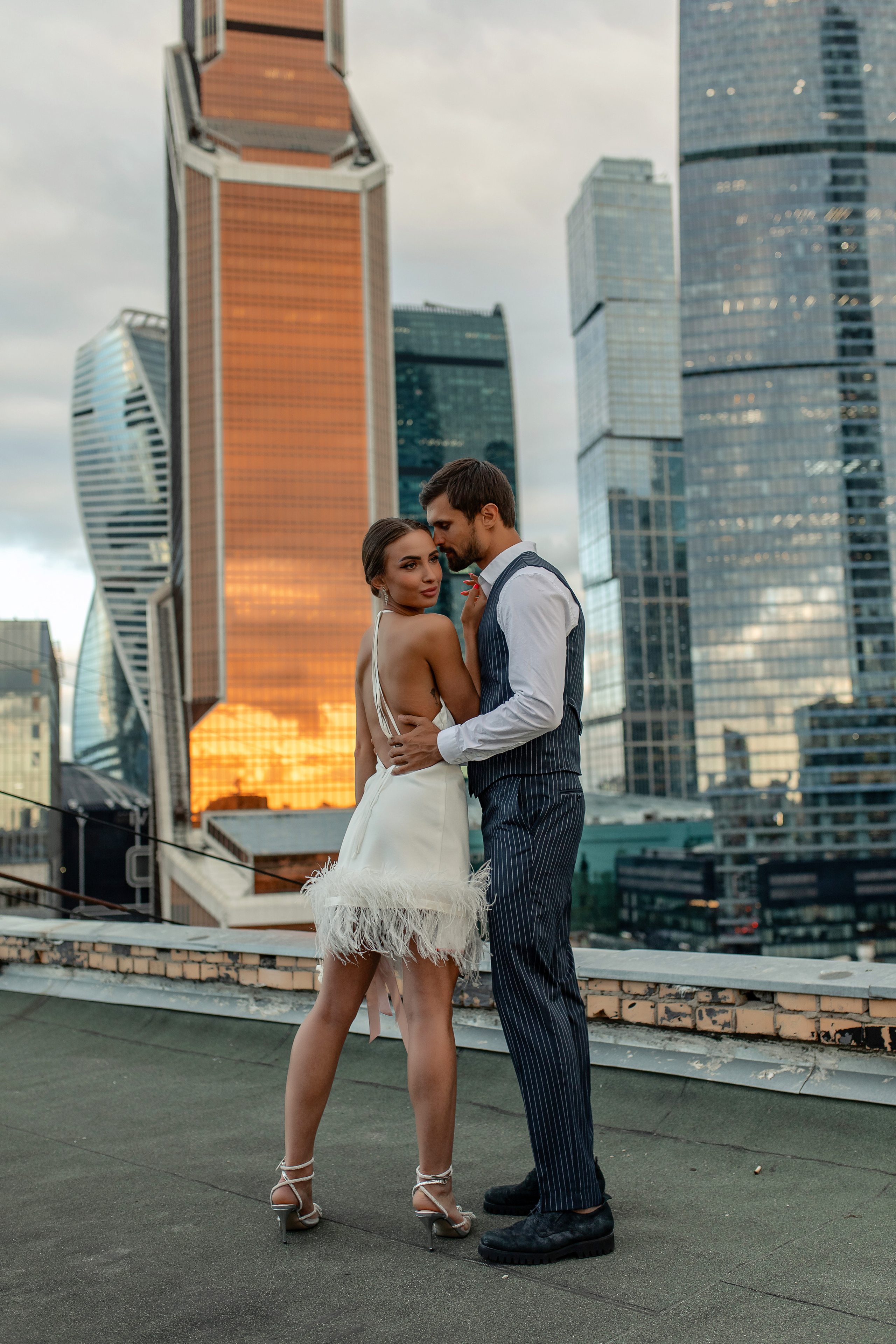 Свадьба. Москва Сити. Семейный и детский фотограф Елена Алёхина