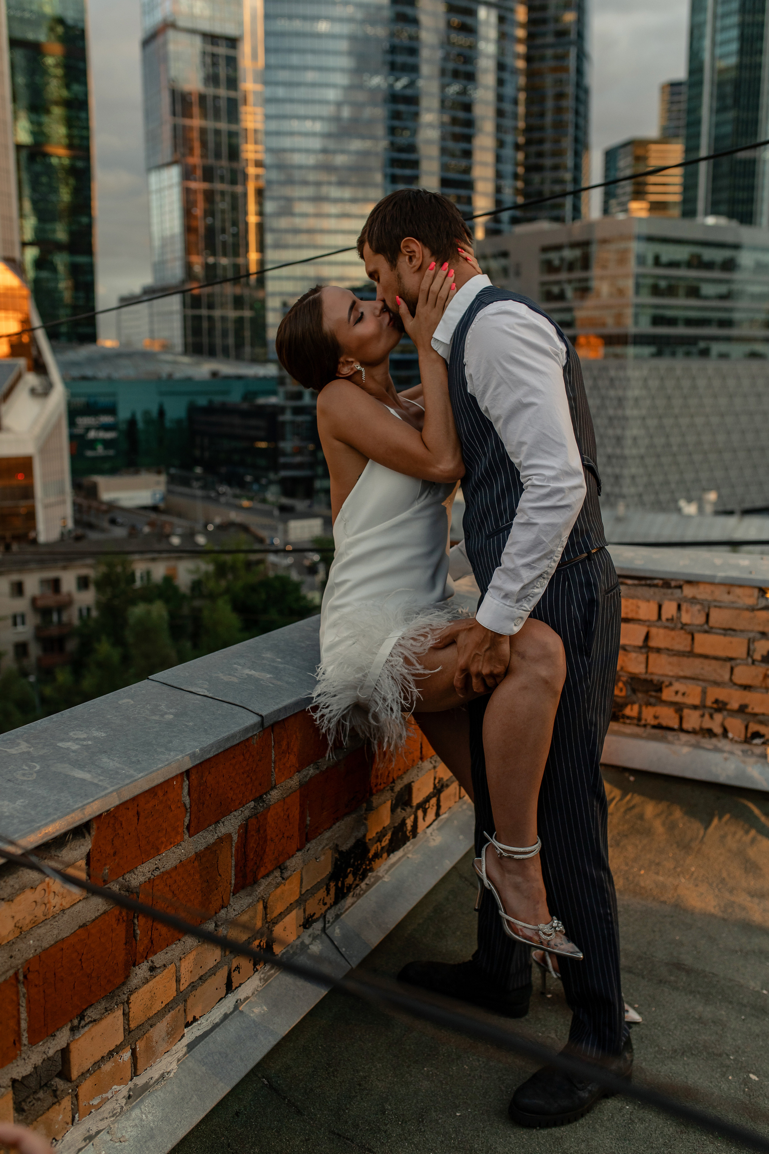 Свадьба. Москва Сити. Семейный и детский фотограф Елена Алёхина