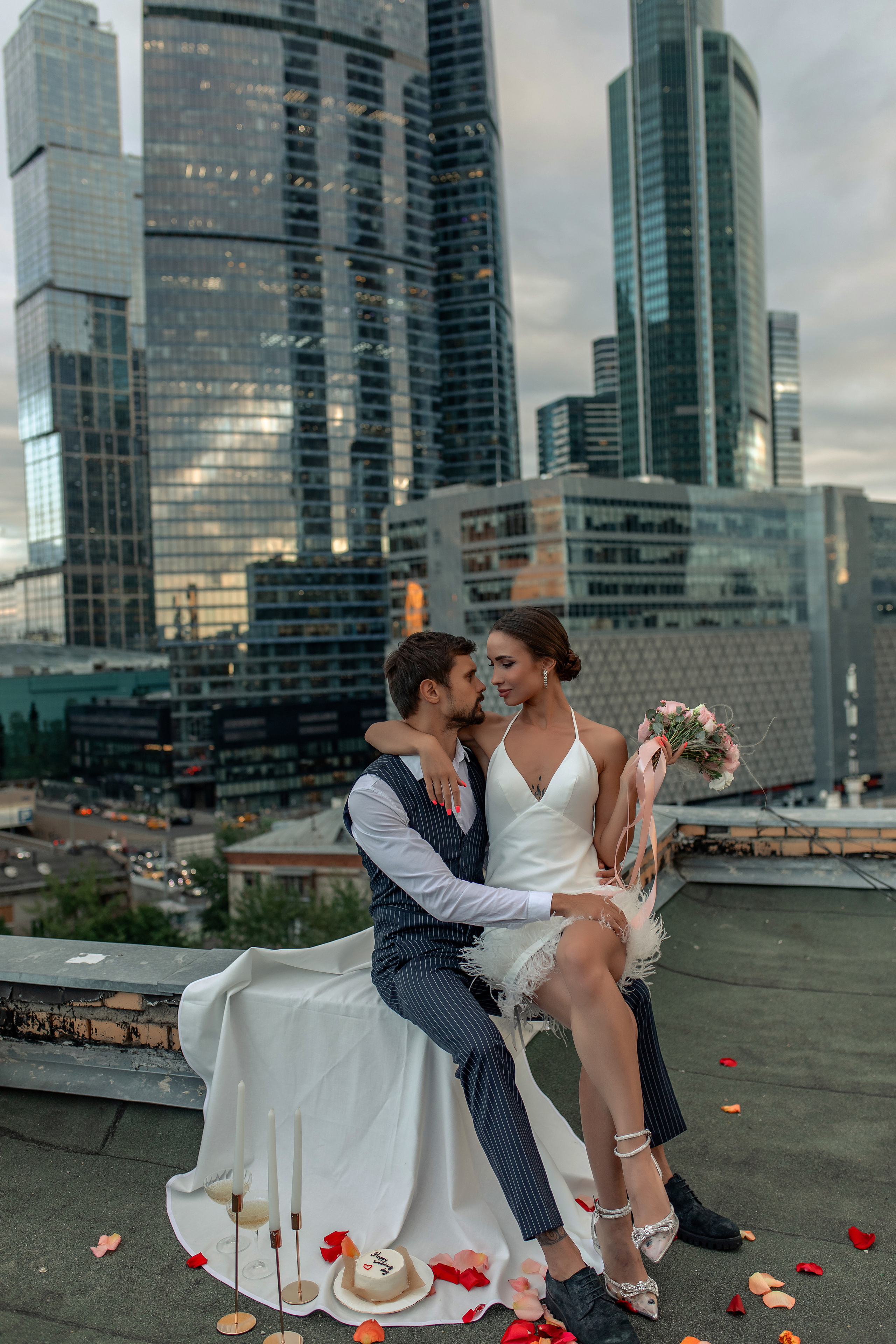 Свадьба. Москва Сити. Семейный и детский фотограф Елена Алёхина