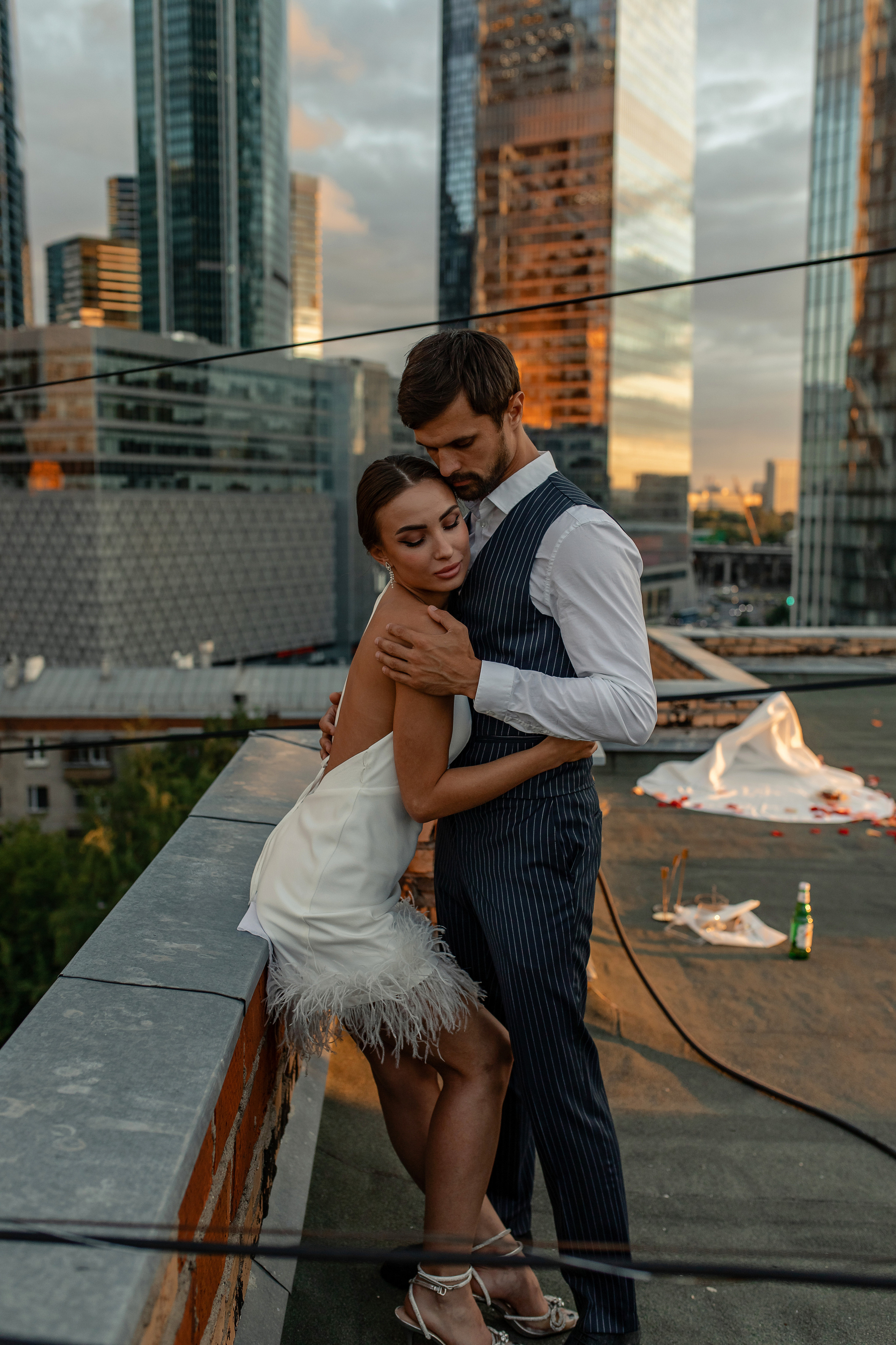 Свадьба. Москва Сити. Семейный и детский фотограф Елена Алёхина