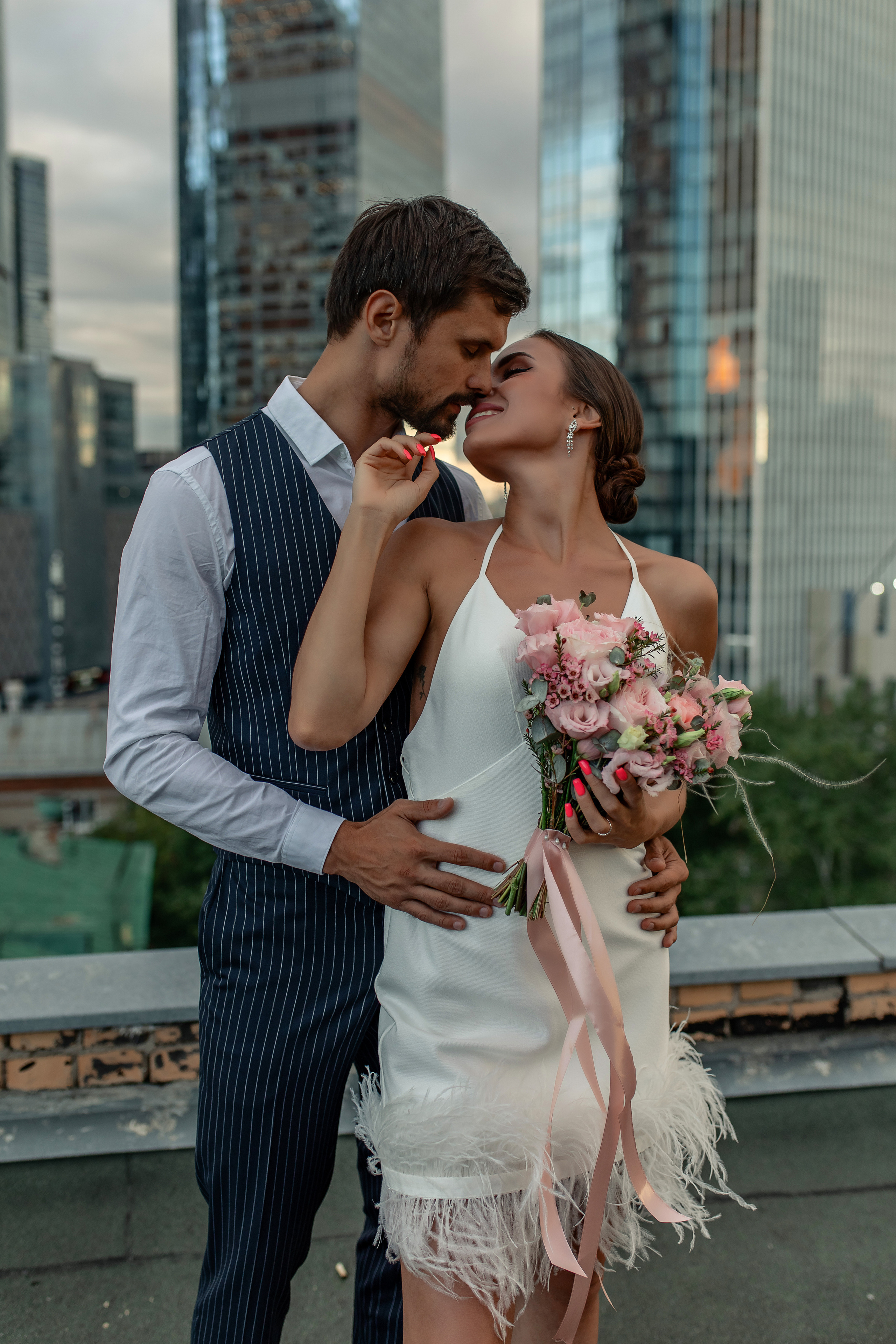 Свадьба. Москва Сити. Семейный и детский фотограф Елена Алёхина