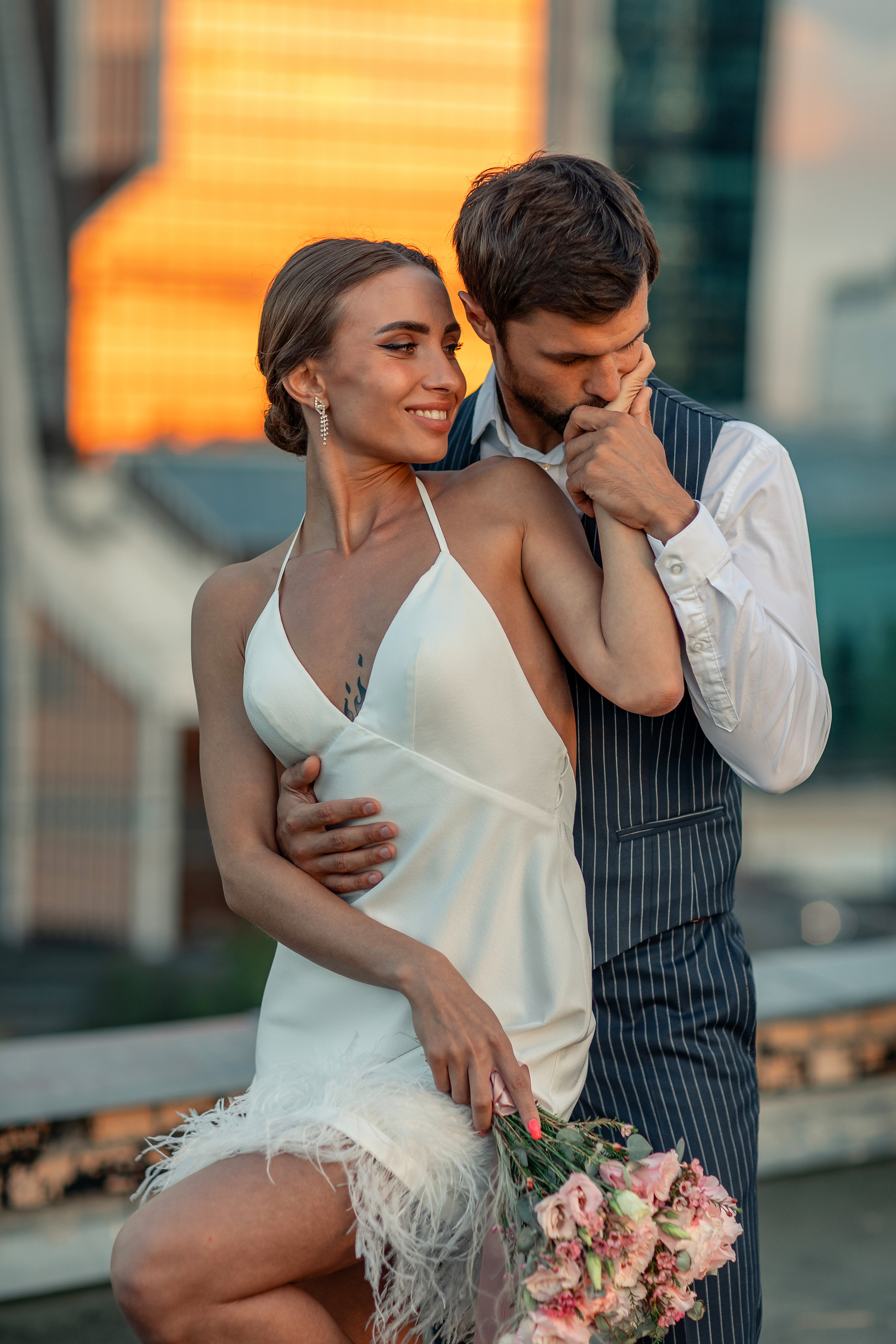 Свадьба. Москва Сити. Семейный и детский фотограф Елена Алёхина