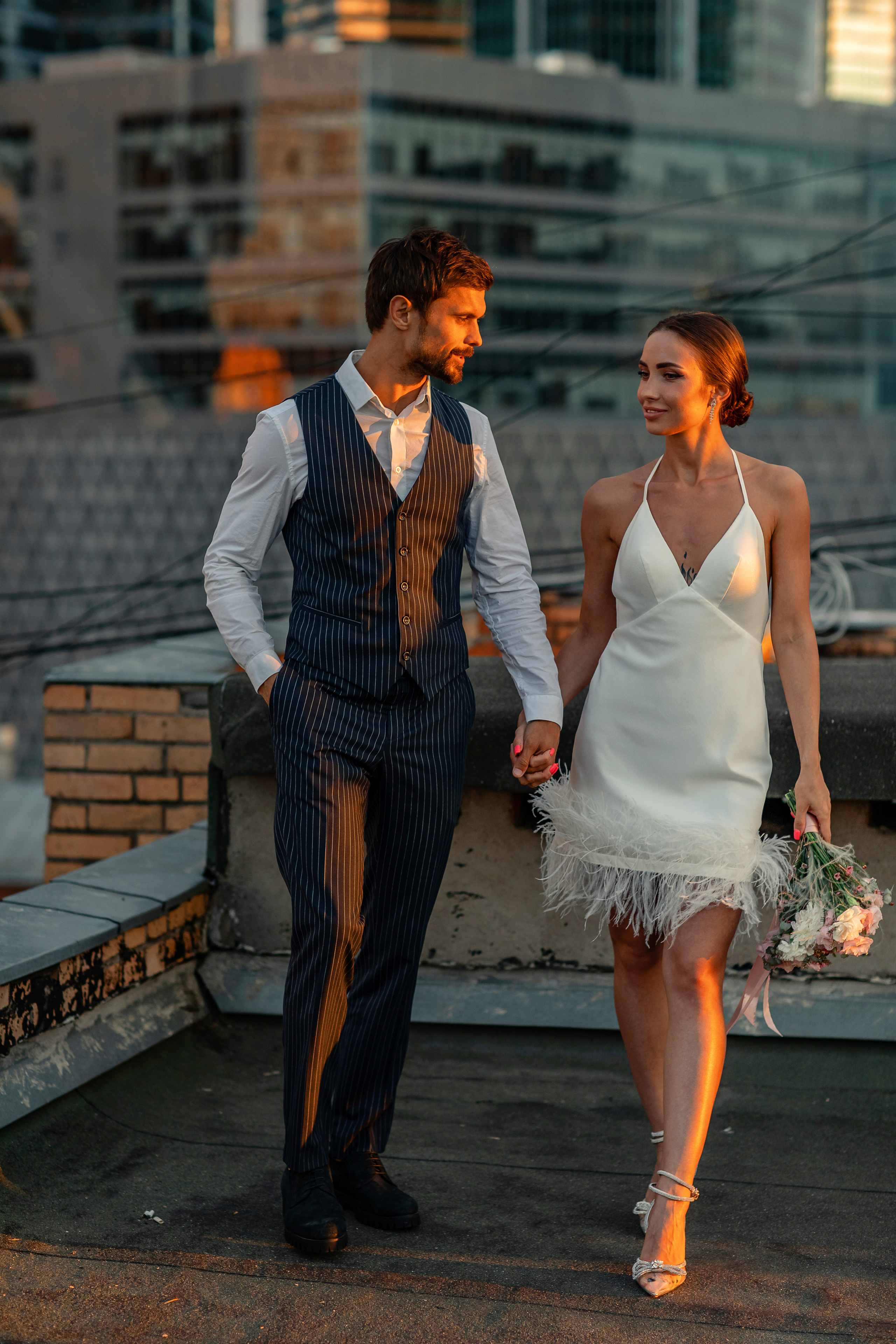 Свадьба. Москва Сити. Семейный и детский фотограф Елена Алёхина