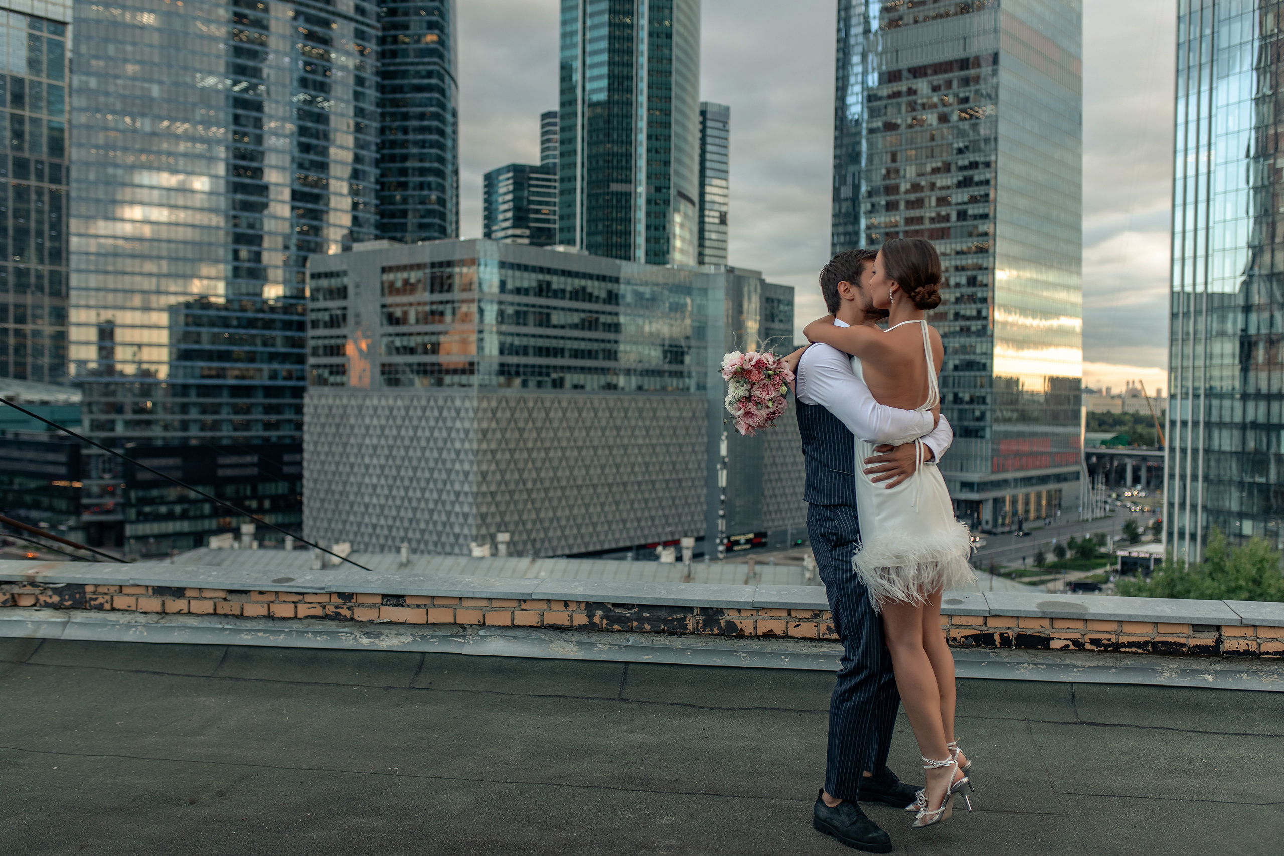 Свадьба. Москва Сити. Семейный и детский фотограф Елена Алёхина