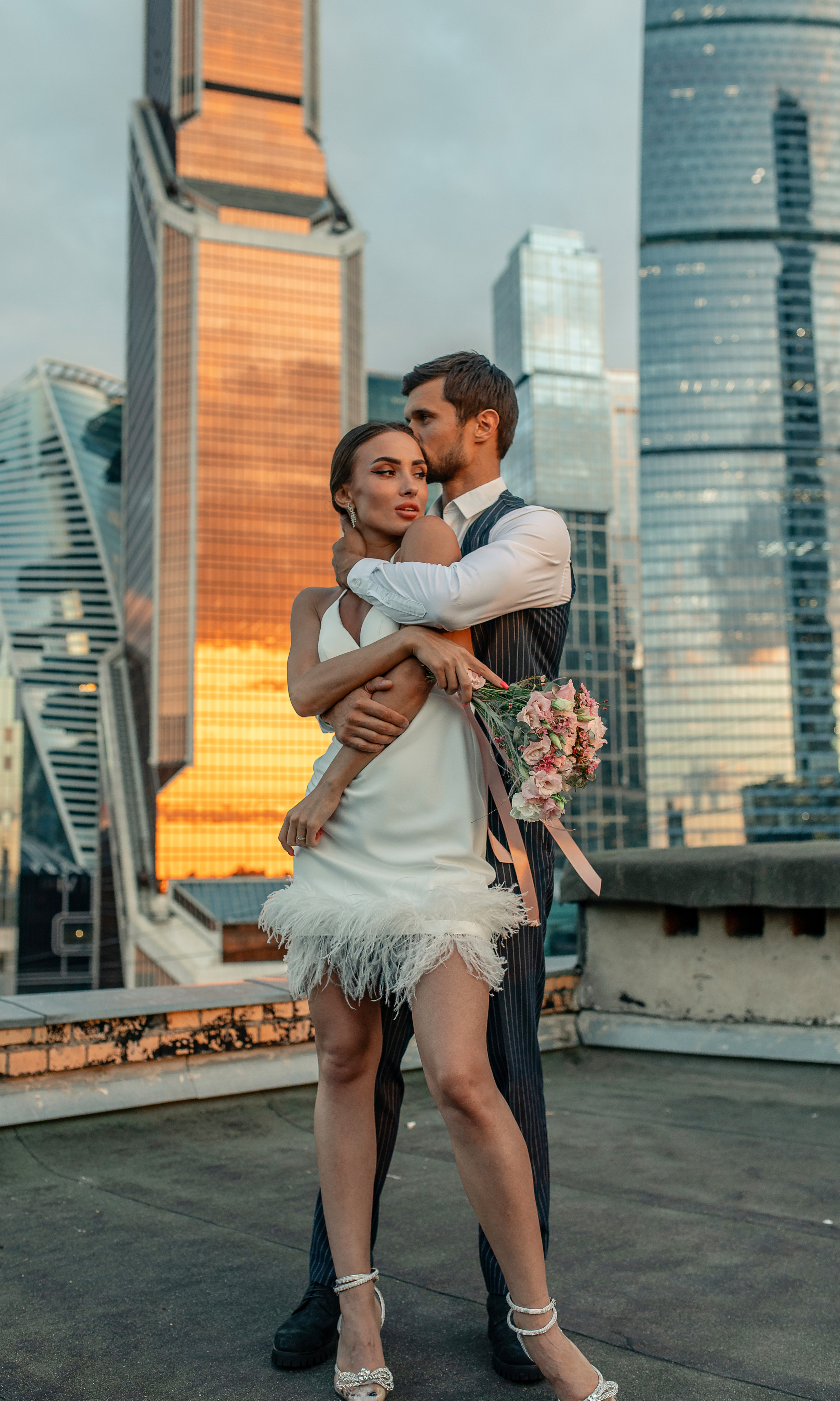 Свадьба. Москва Сити. Семейный и детский фотограф Елена Алёхина