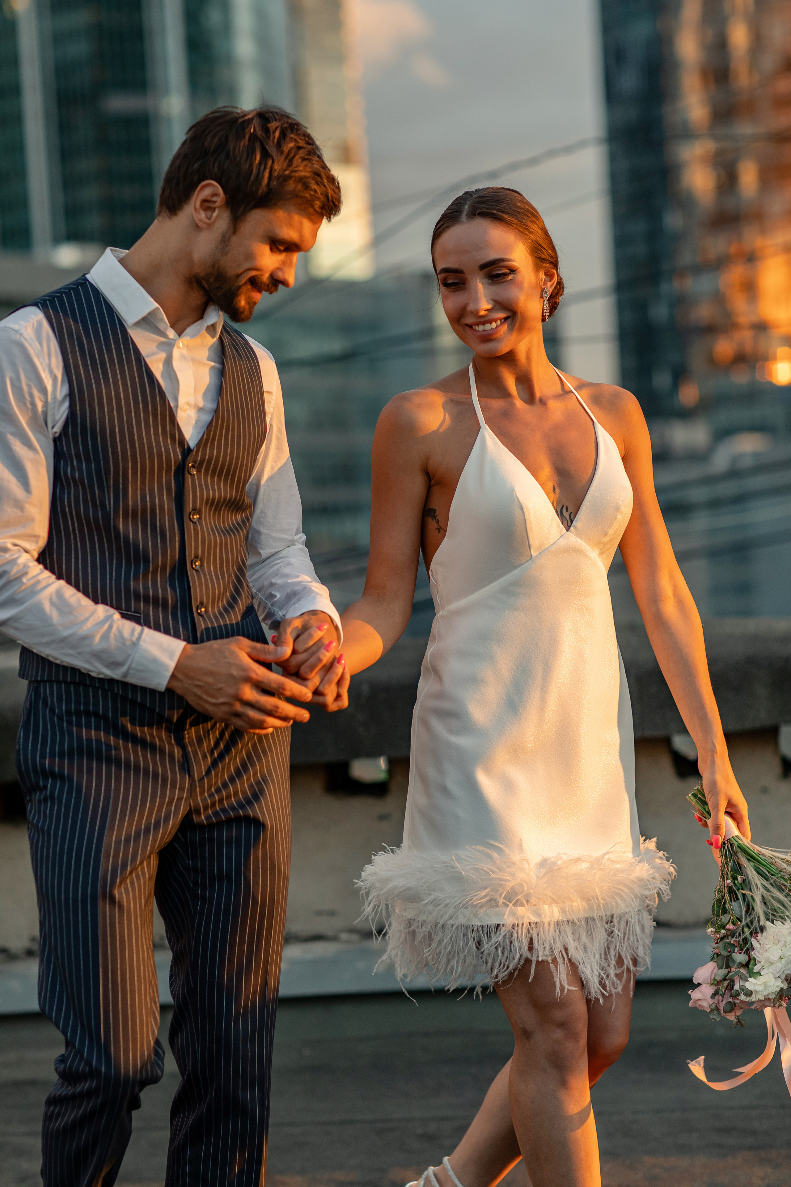 Свадьба. Москва Сити. Семейный и детский фотограф Елена Алёхина