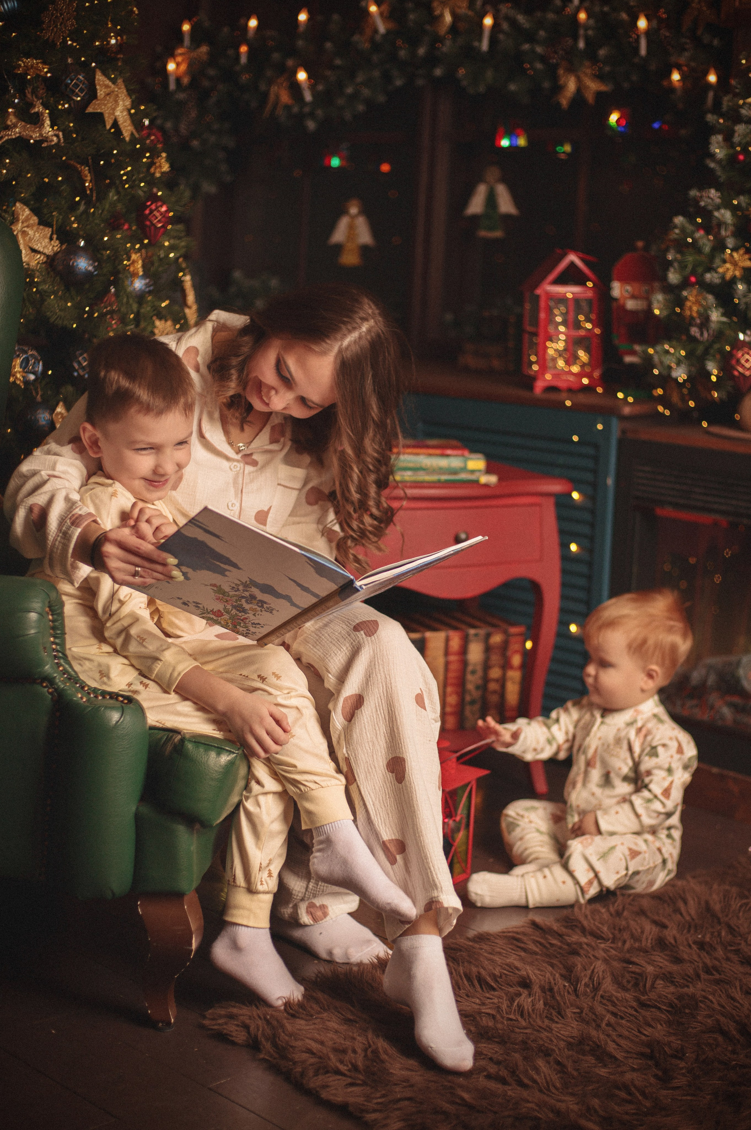 Новогодние фото. Фотограф беременности и семейных историй в Москве Юлия Варт