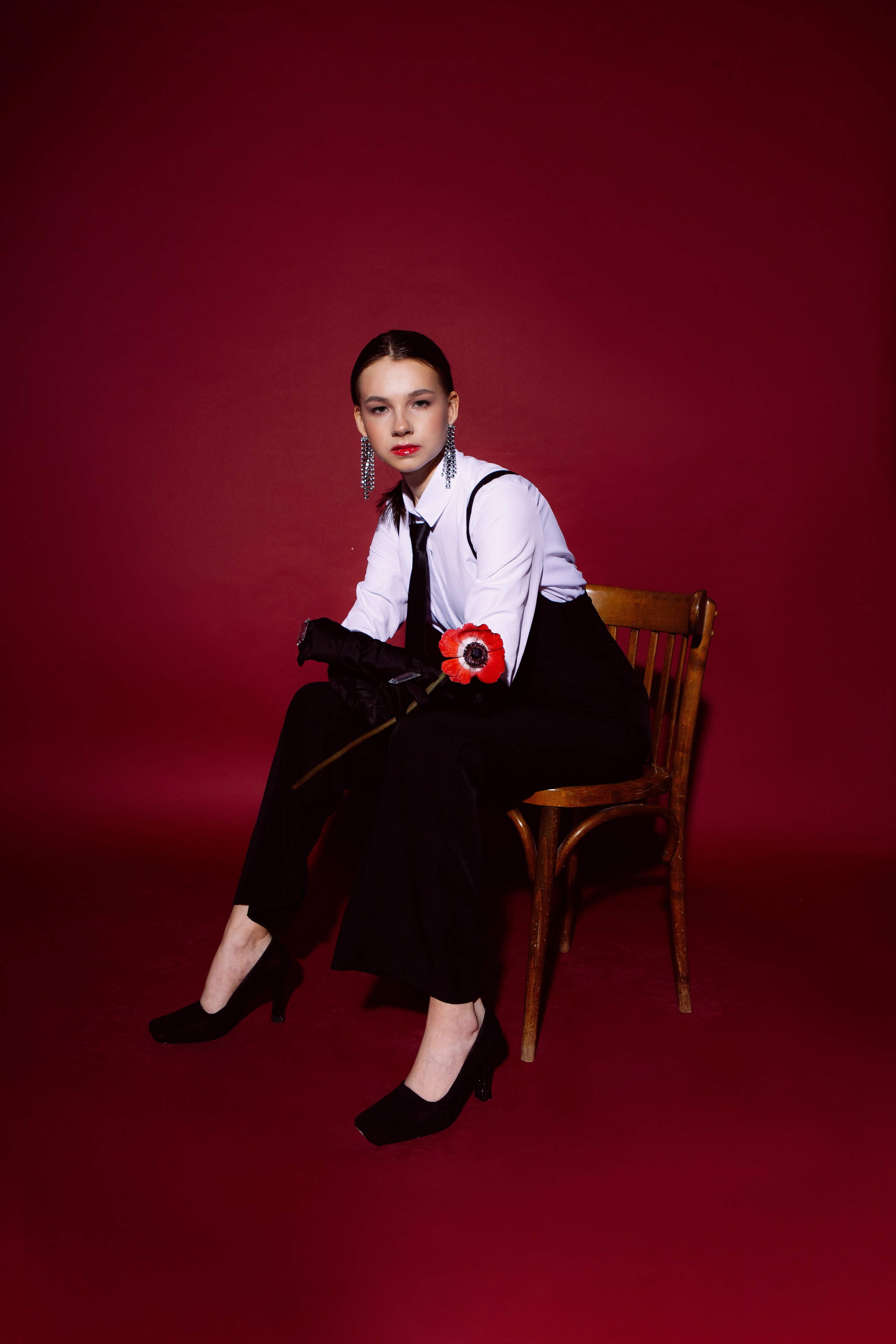 Лиза in red. Портретный фотограф в Иванове Ольга Гуральник