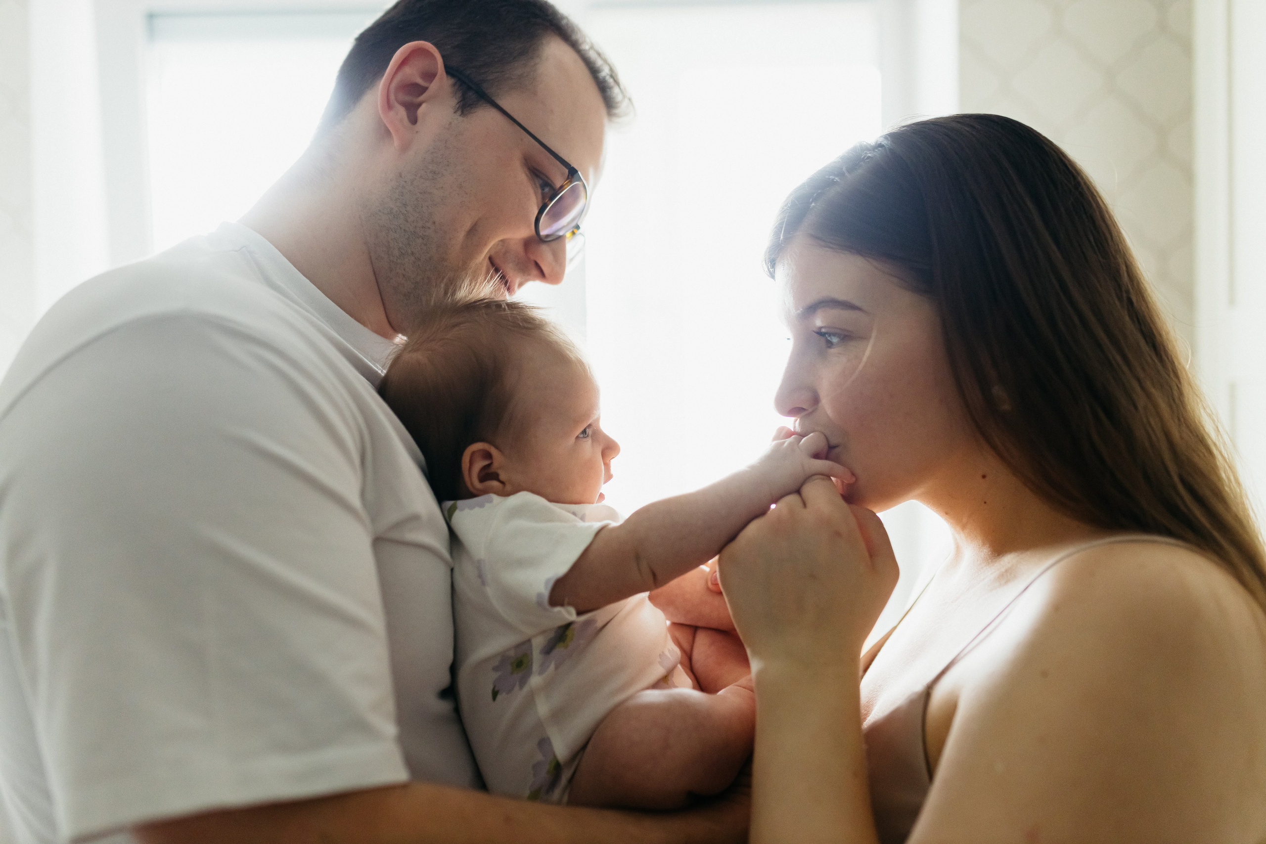 Семейная история. Фотограф родов выписка новорожденных Санкт-Петербург