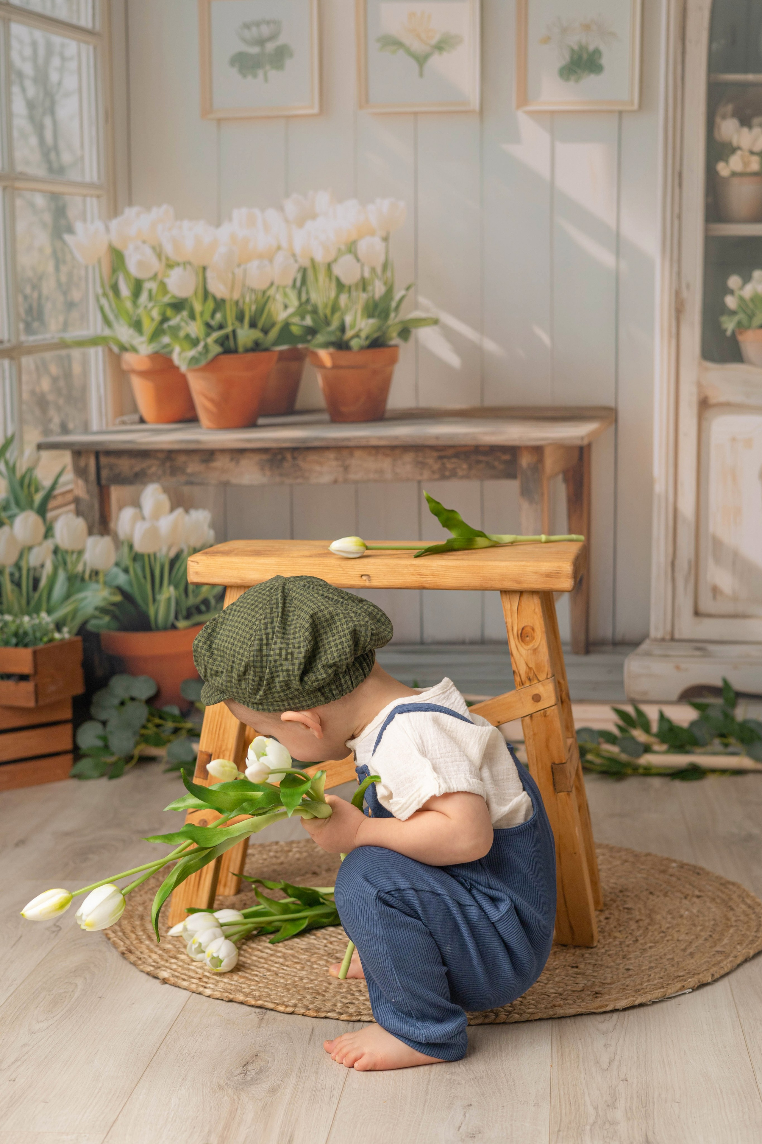 «Тюльпанчики». «Вкадре» — фотосессия новорожденных Тула | детский фотограф в Туле