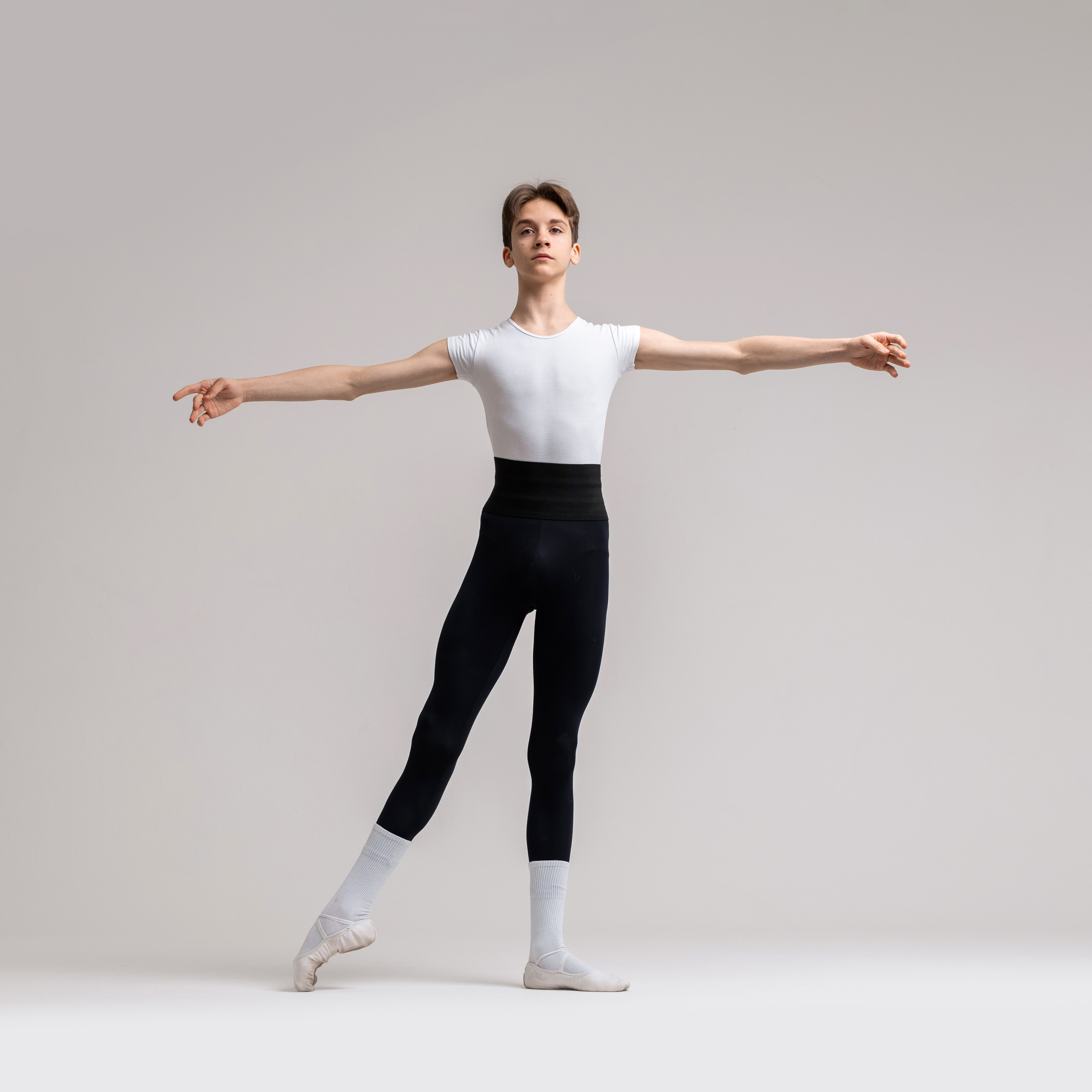 Балетная съёмка на белой циклораме и фонах. Балетный фотограф Алина Ханько — Душа Балета