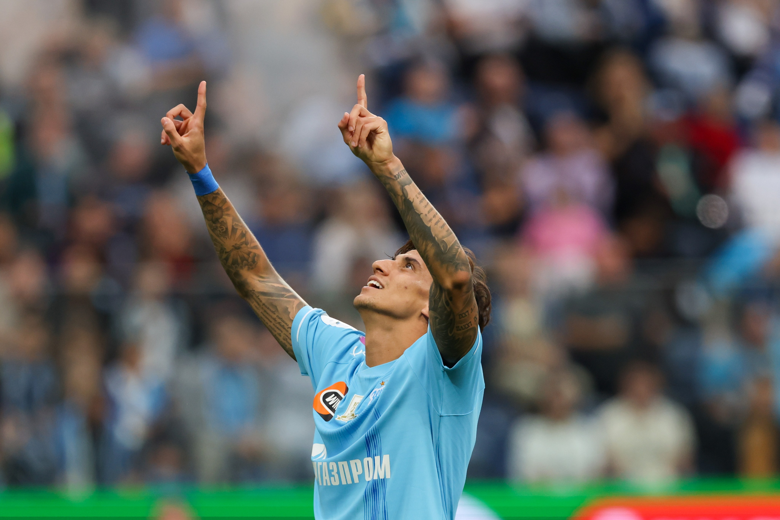 ФК «Зенит» — ФК «Динамо» Махачкала 23.08.2025. Спортивный и репортажный фотограф Антон Тереханов