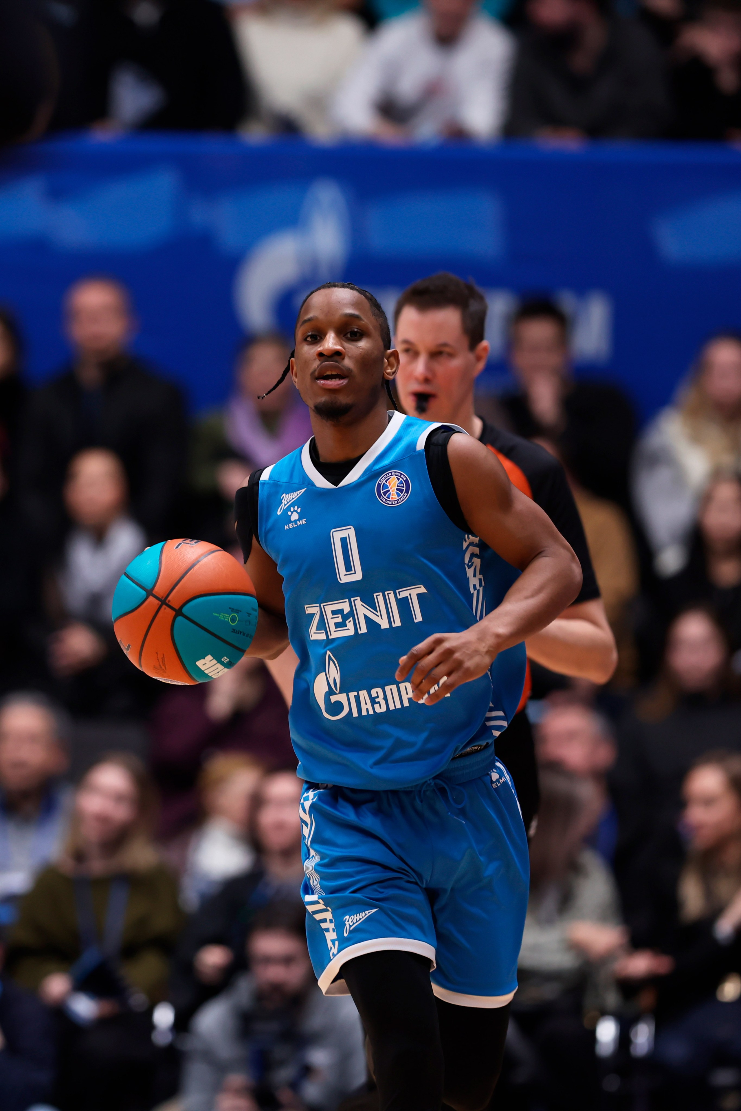 БК Зенит — БК Уникс 13.02.2025. Спортивный и репортажный фотограф Антон Тереханов