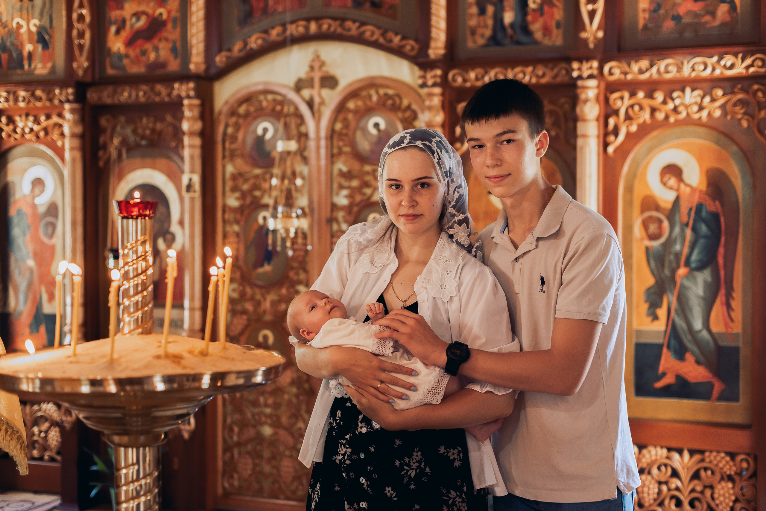 Крещение Евы. Фотограф Татьяна Иванчикова