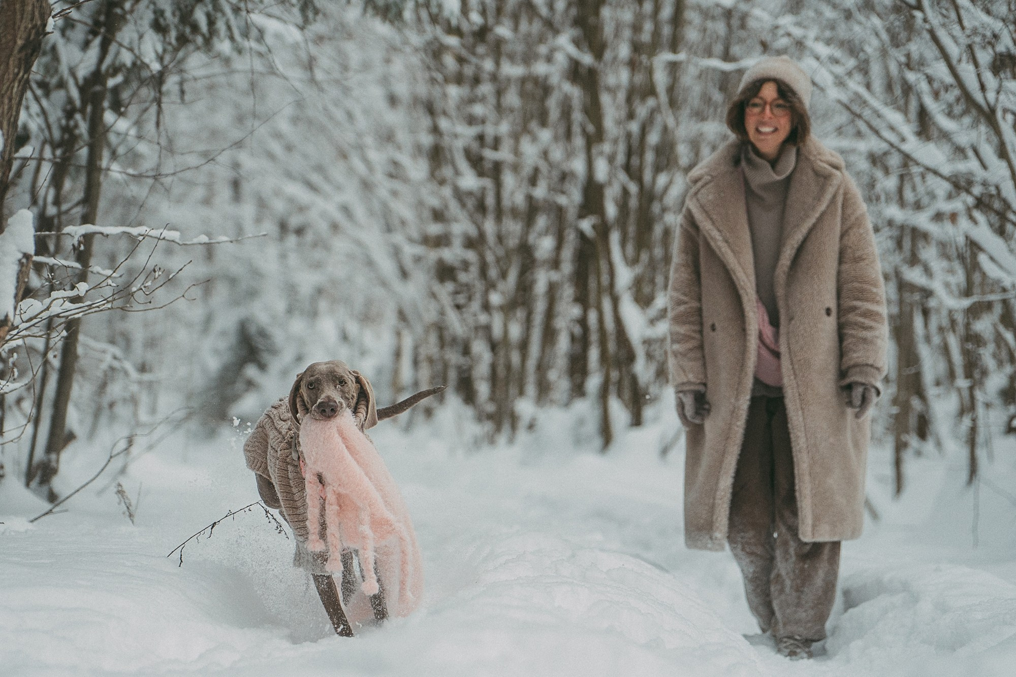 Лена и Фанни. Фотограф анималист в Москве и Санкт-Петербурге Свиридова Анна