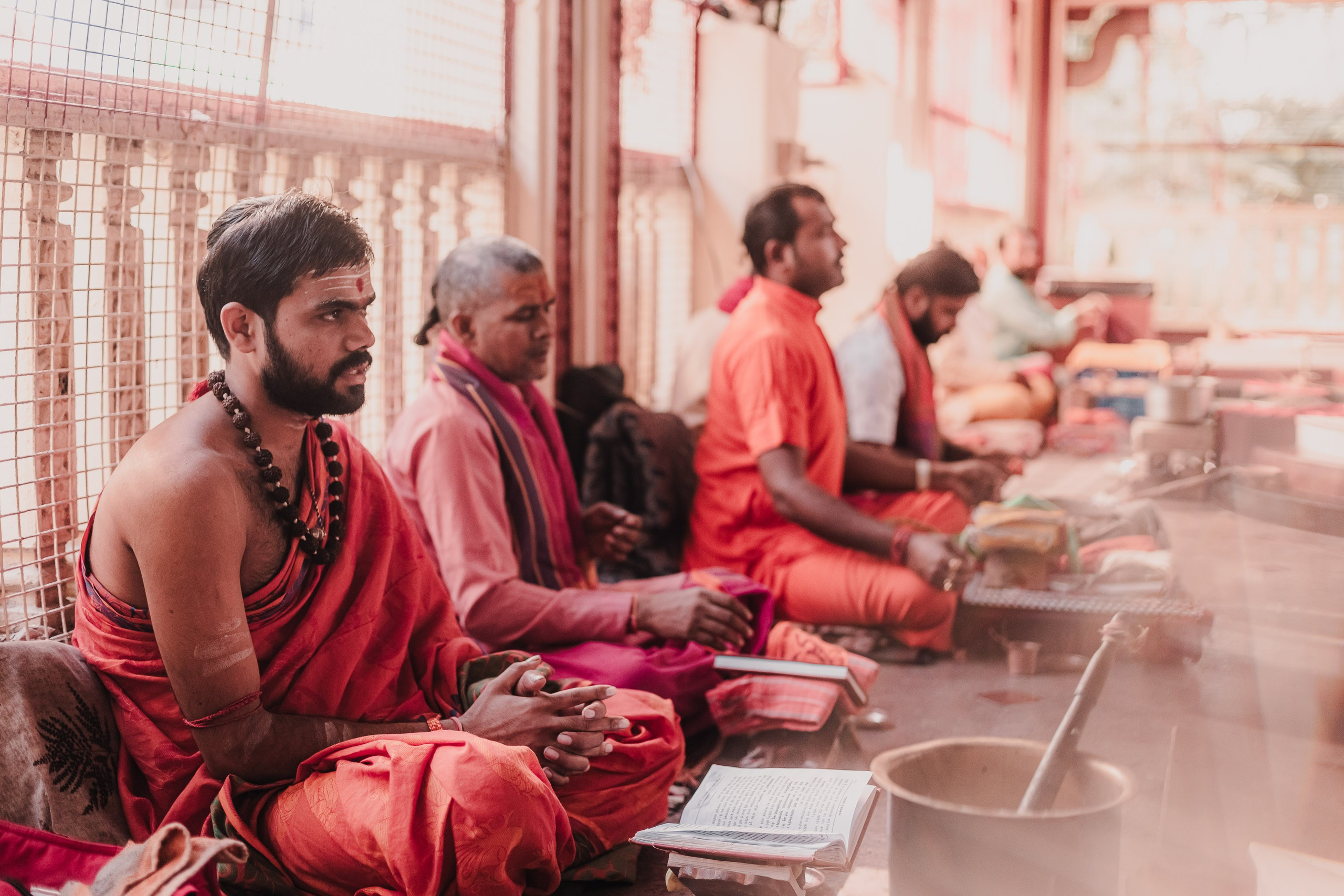 Devraha Baba Ji Ashram in Vrindavan. Мариам Багдасарян