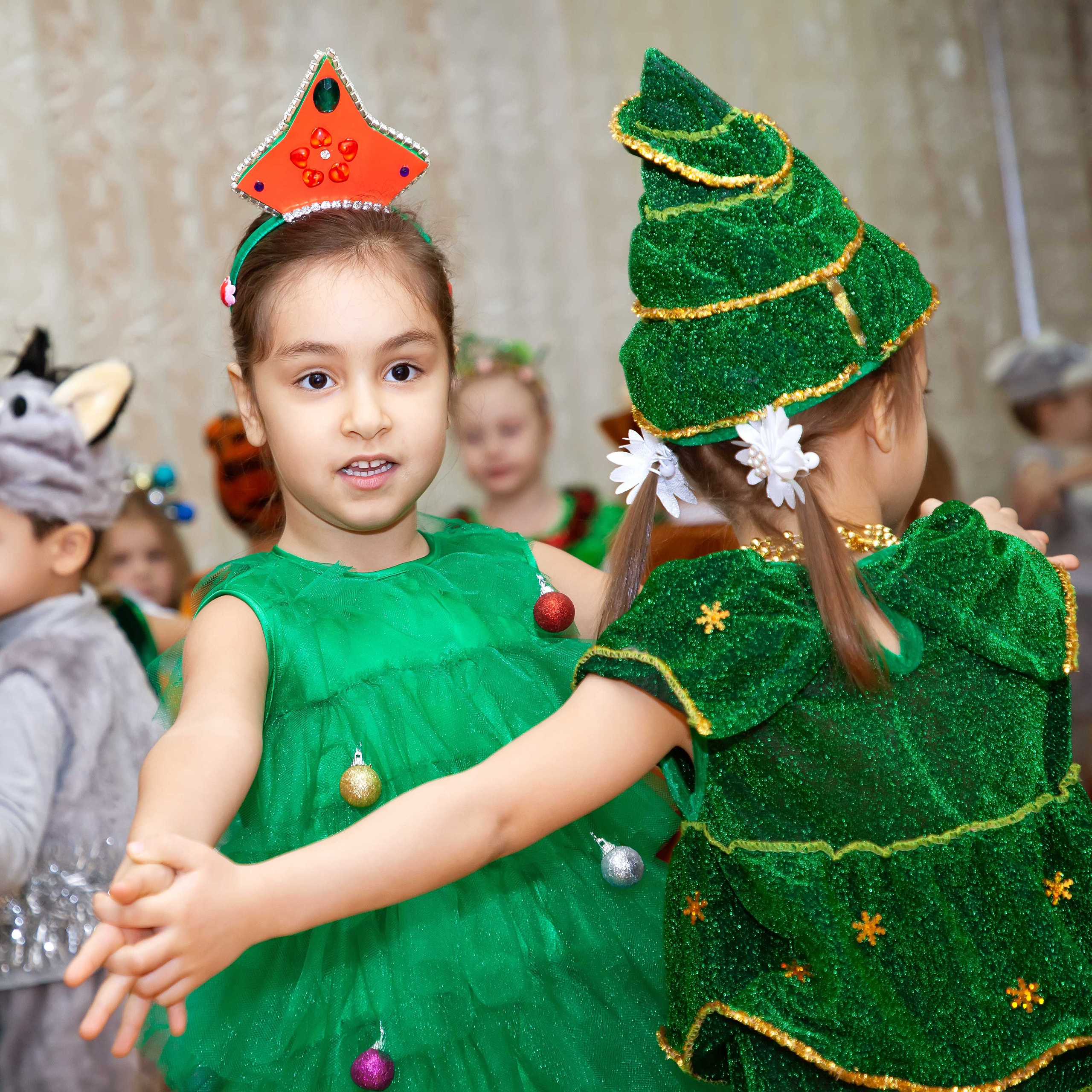 Фотосессия новогоднего утренника. Детский школьный и семейный фотограф в Краснодаре