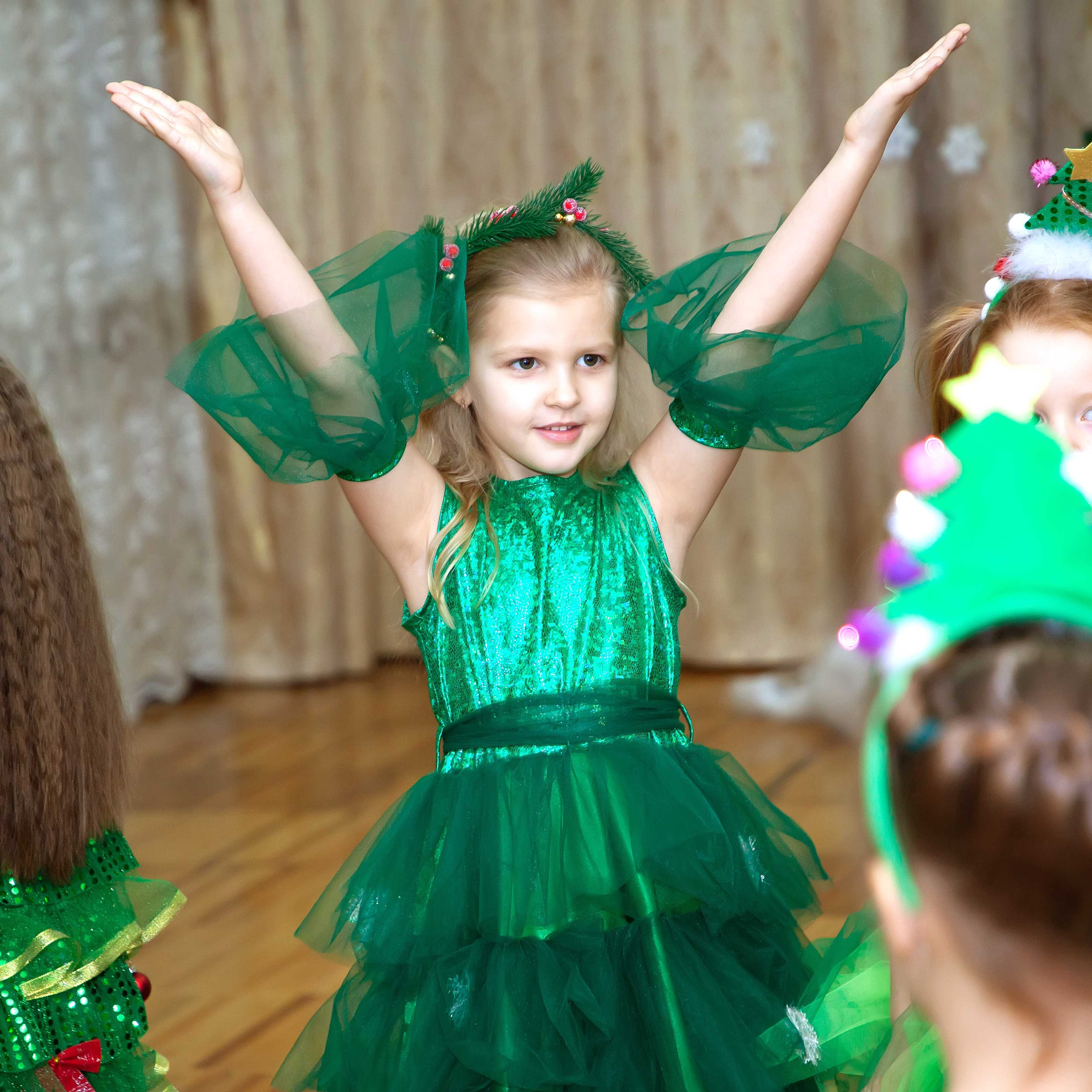 Фотосессия новогоднего утренника. Детский школьный и семейный фотограф в Краснодаре