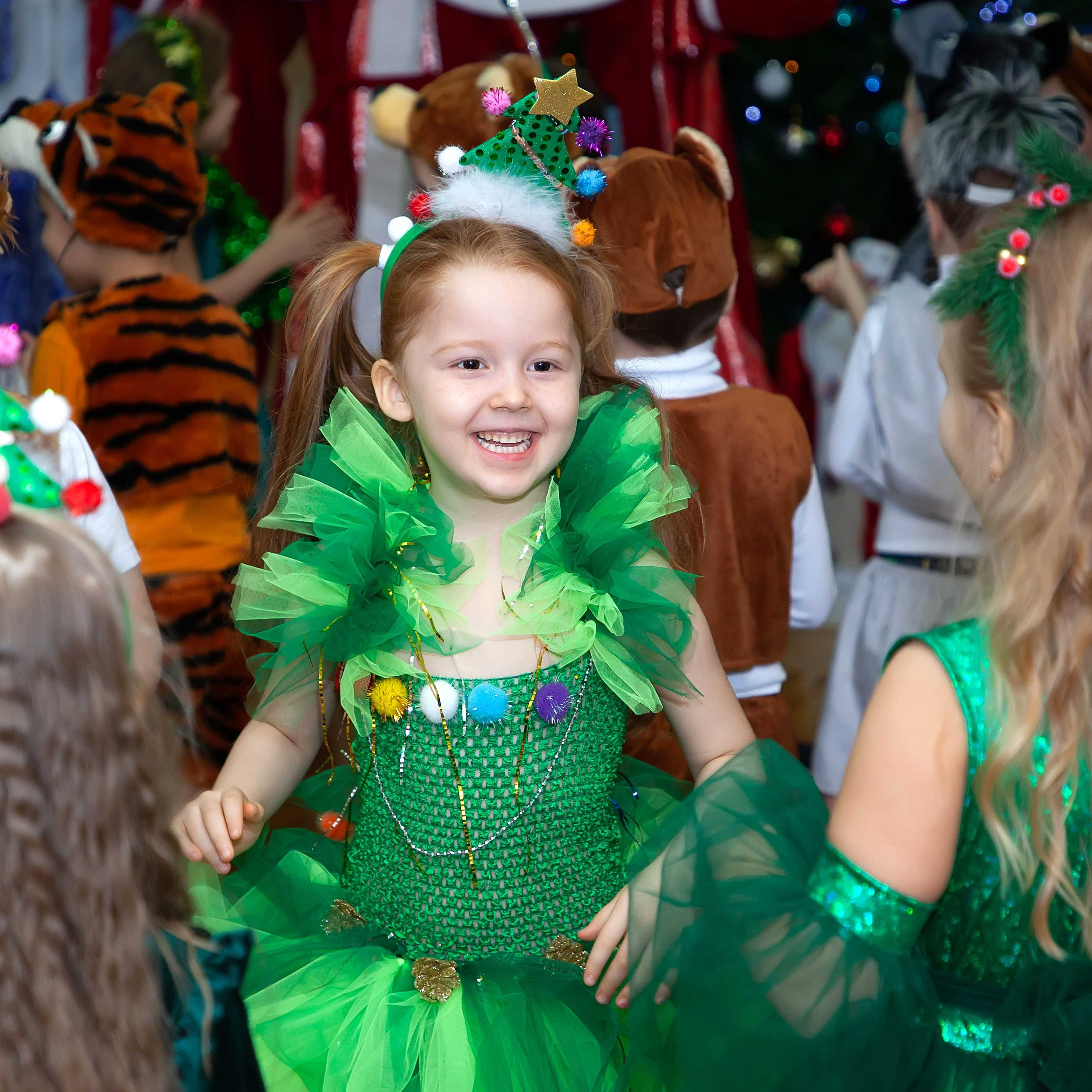 Фотосессия новогоднего утренника. Детский школьный и семейный фотограф в Краснодаре