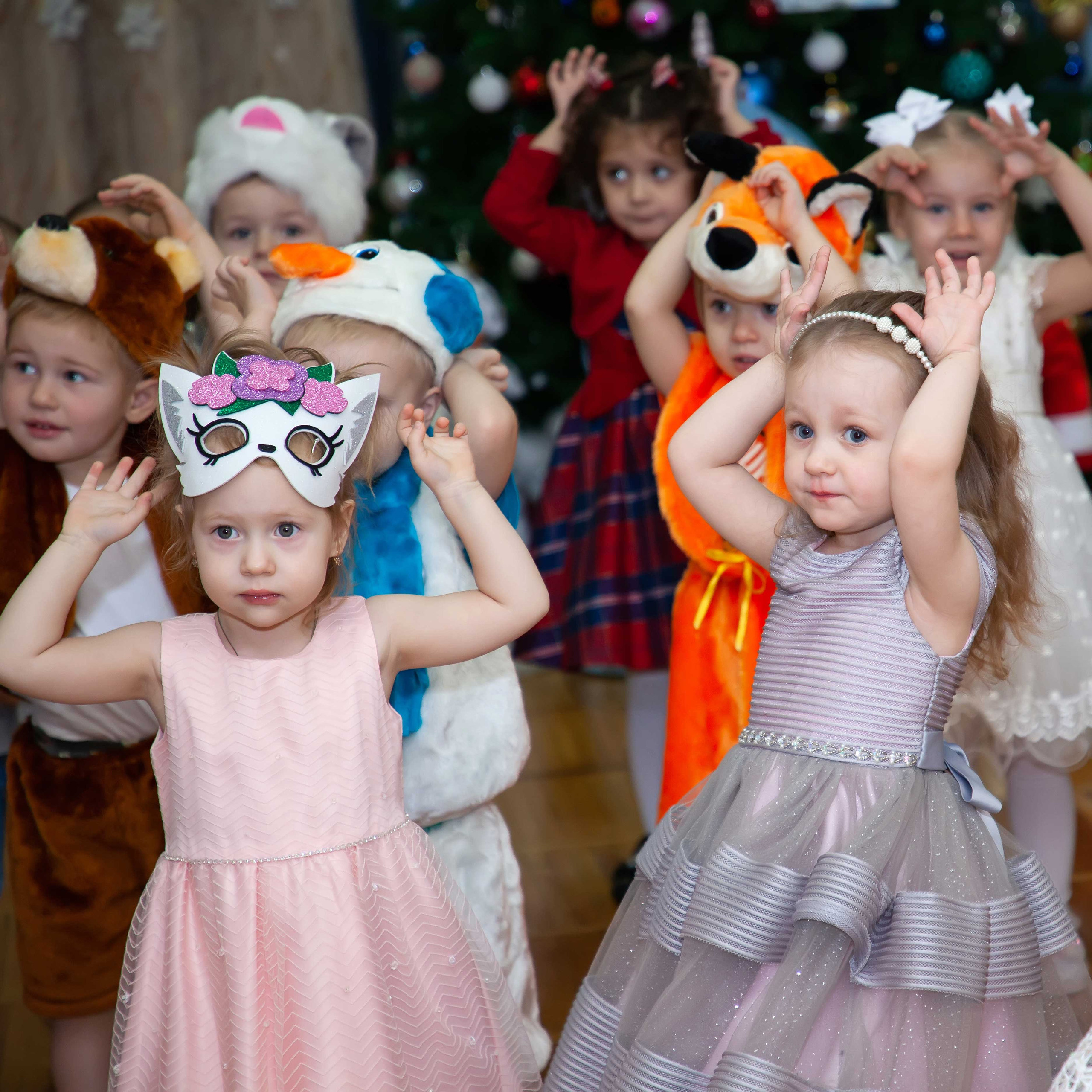 Фотосессия новогоднего утренника. Детский школьный и семейный фотограф в Краснодаре