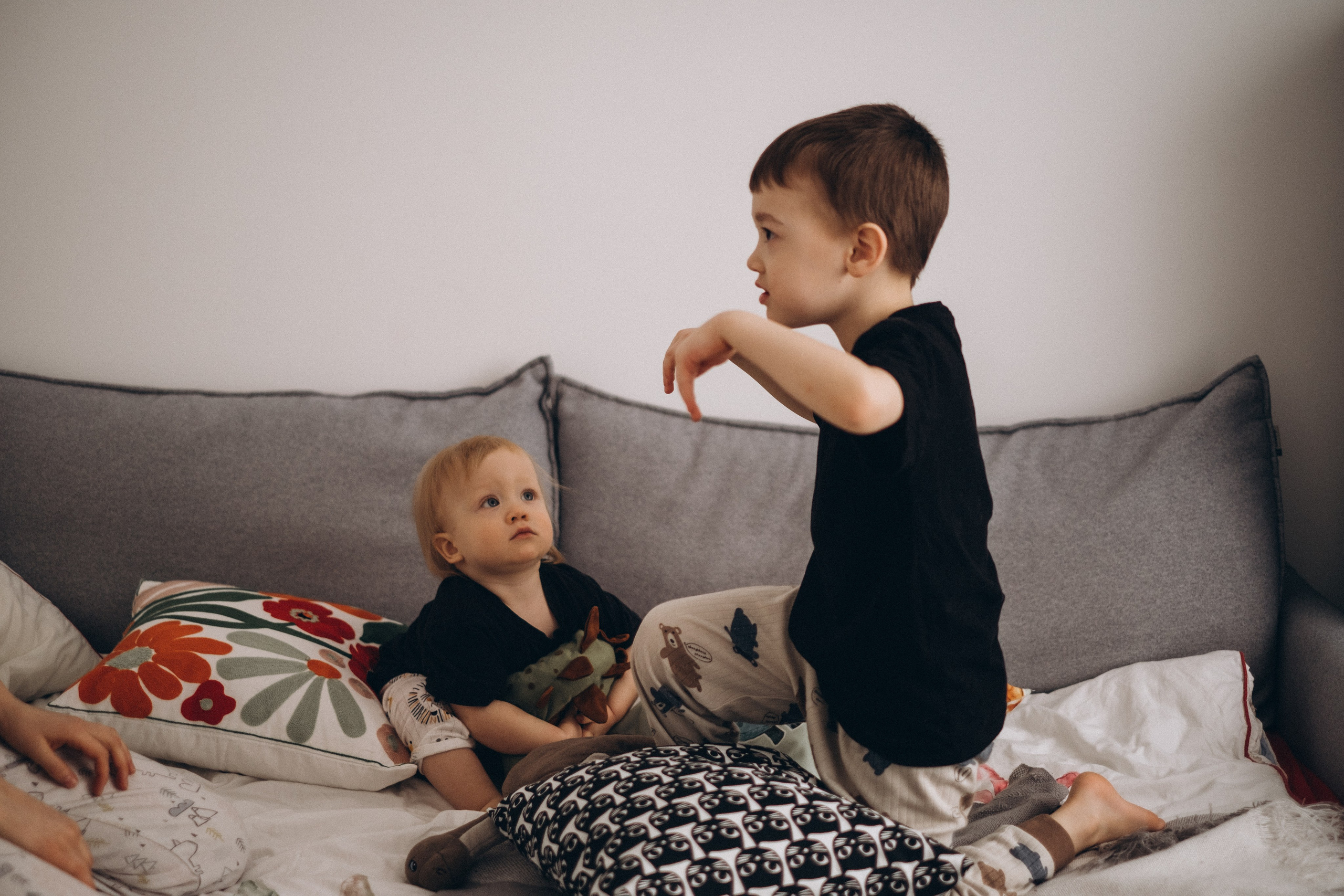 У Ирины дома. Семейный детский ньюборн фотограф в Москве Марта Петрова
