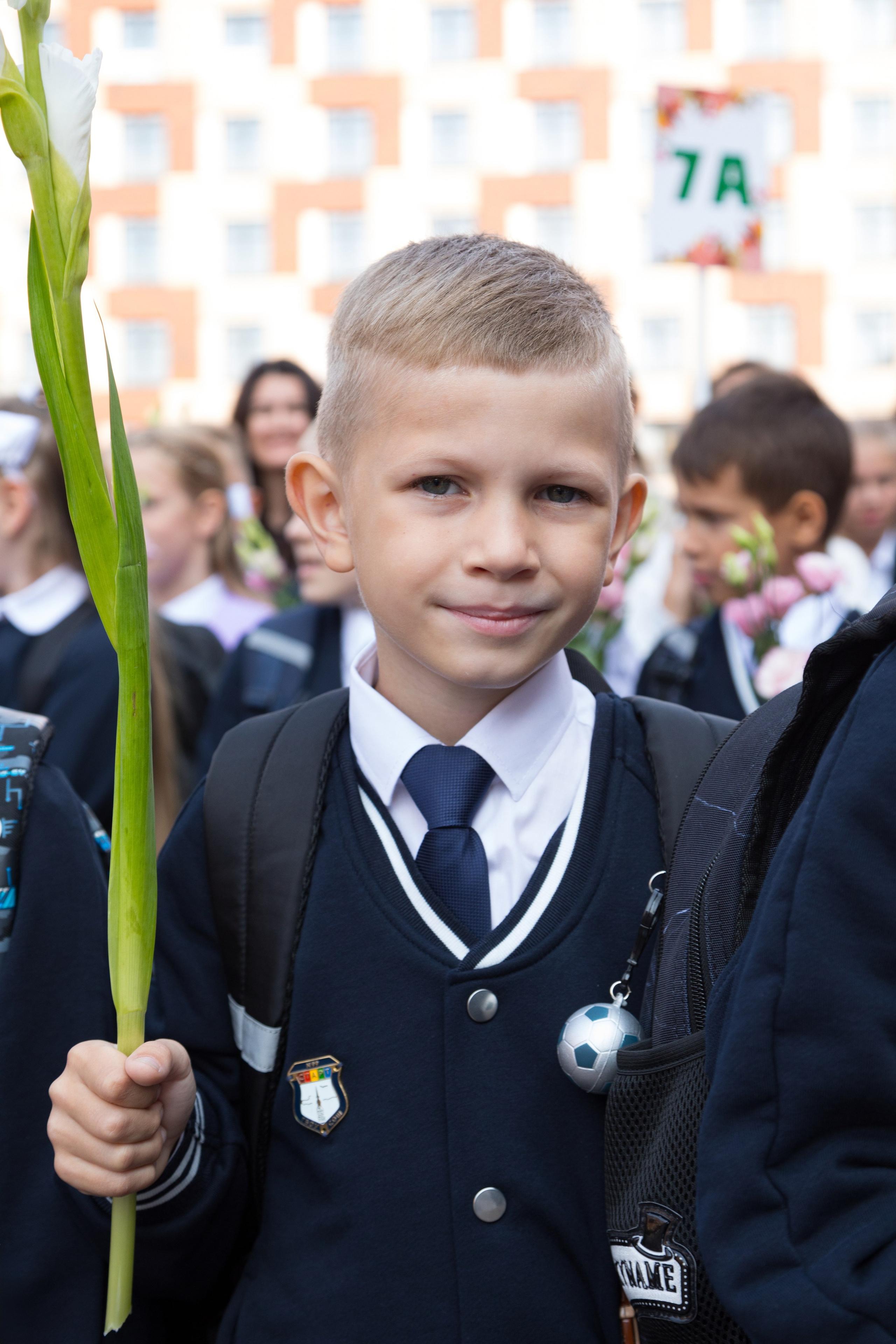 Линейка первоклассников. Детский и контент фотограф Надя Волкова Санкт-Петербург
