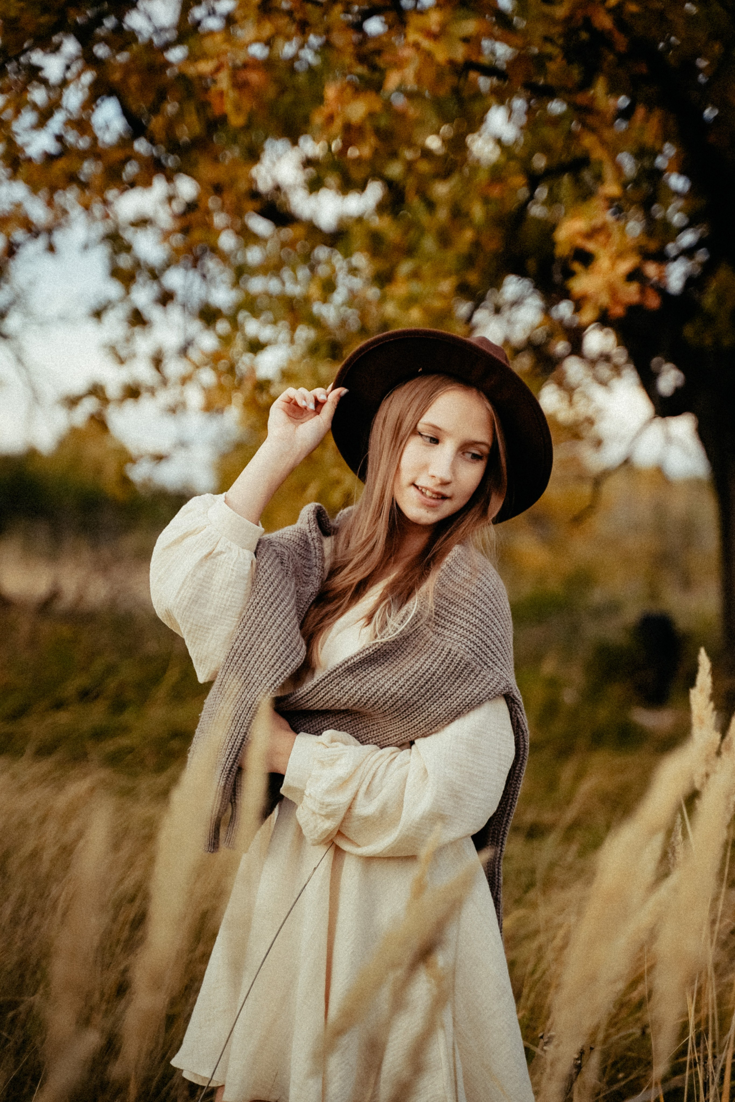 Семья на природе