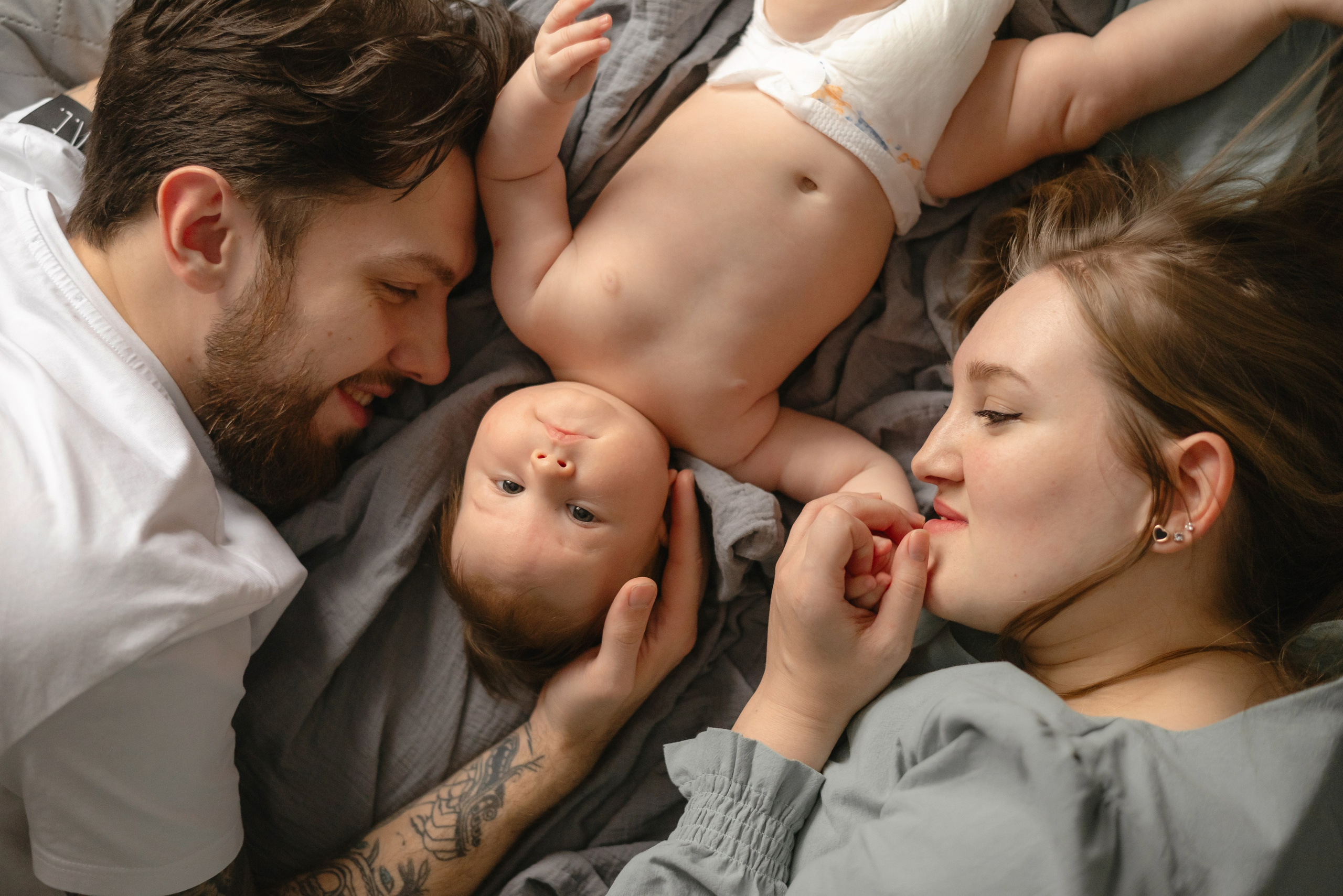 Домашняя семейная фотосессия в Нижнем Новгороде. Семейный и портретный фотограф Нижний Новгород