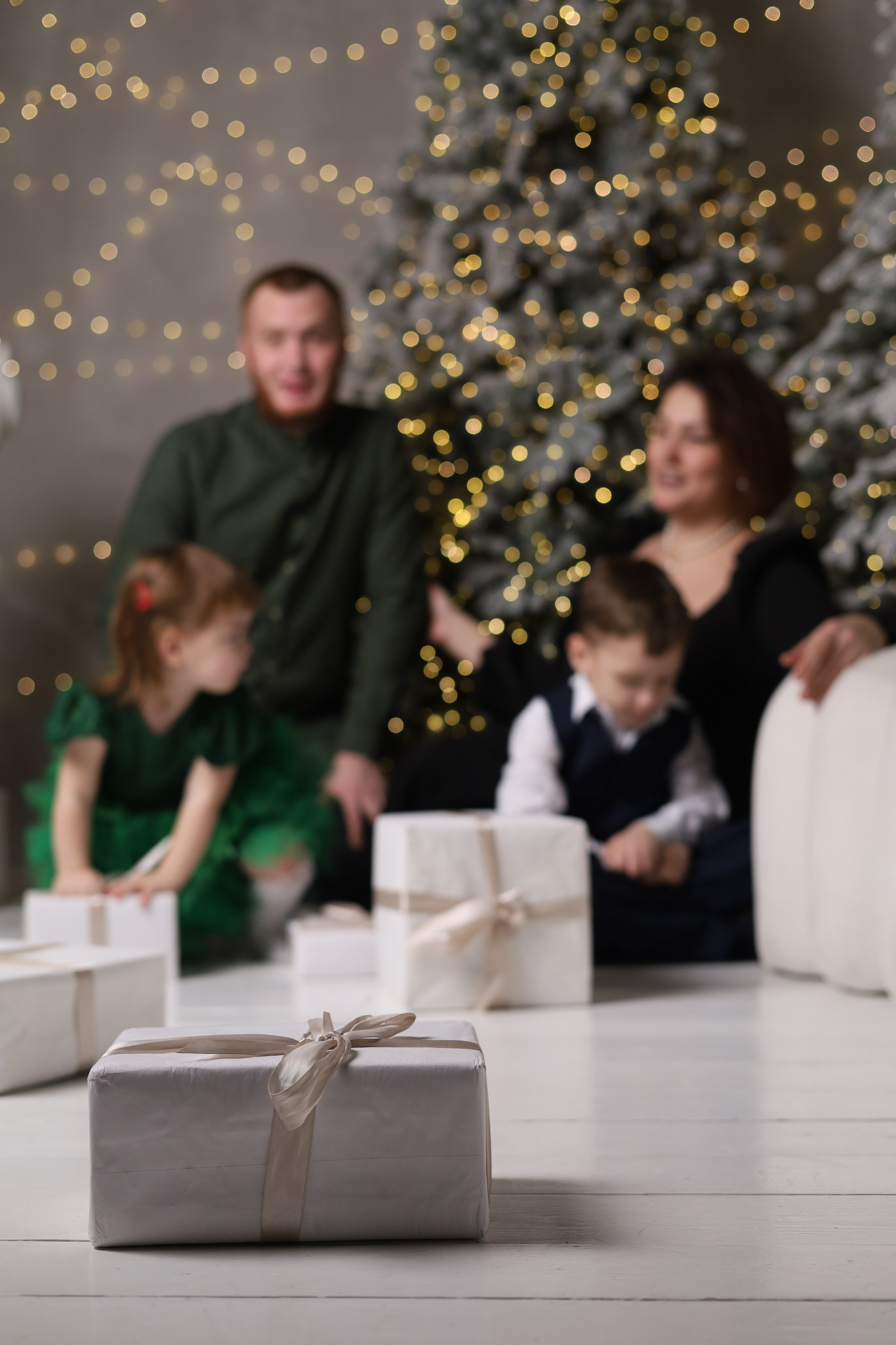 Семейный новый год Соседовы. Фотограф в Красноярске Никитина Мария