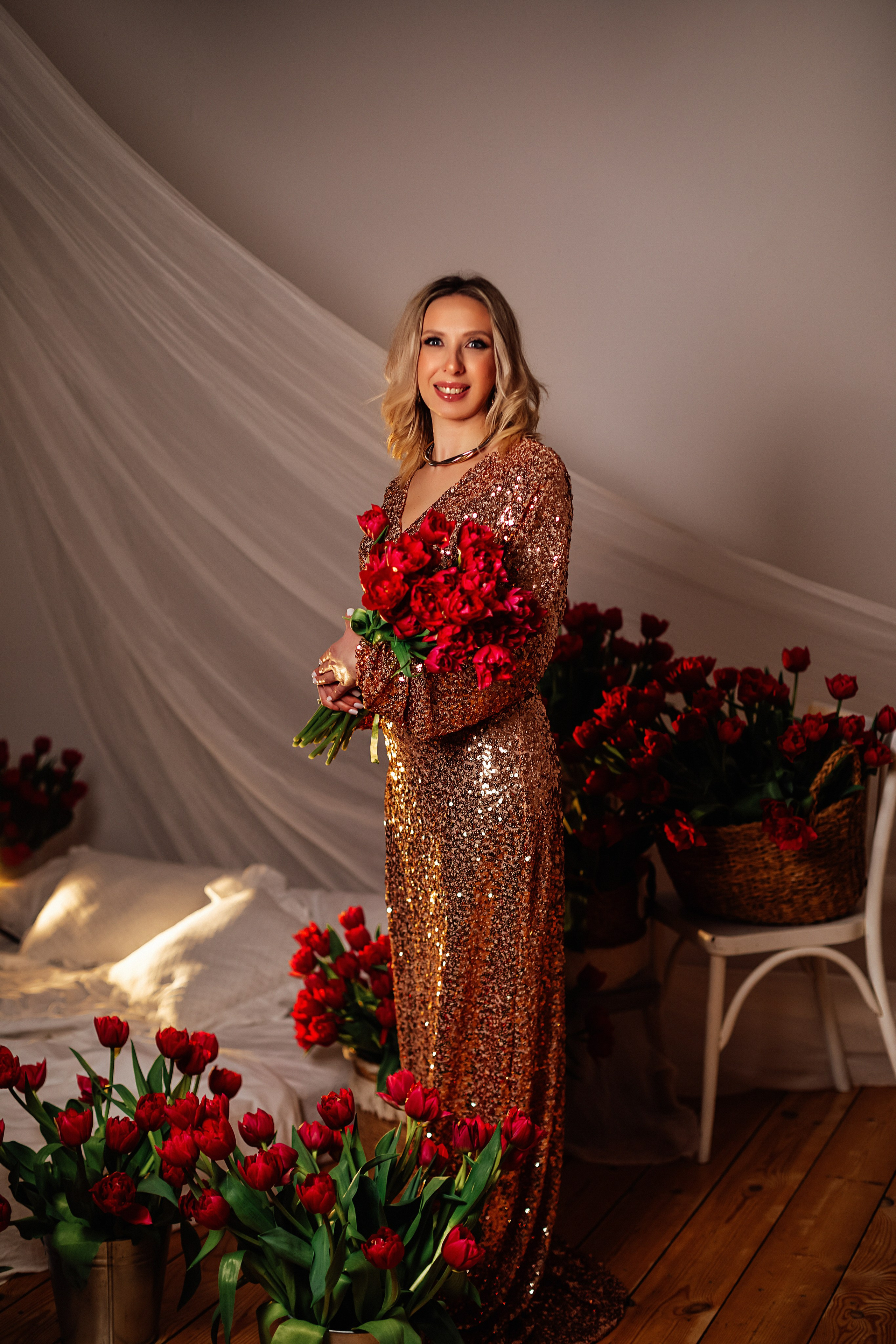 Фотосессия с тюльпанами. Https://malovafoto.ru