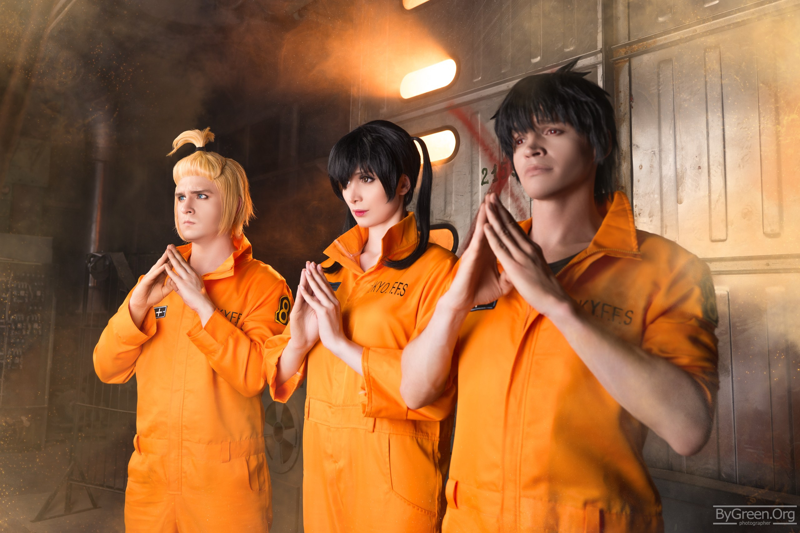 FIre Force Cosplay. ByGreenOrg и красивые фотографии