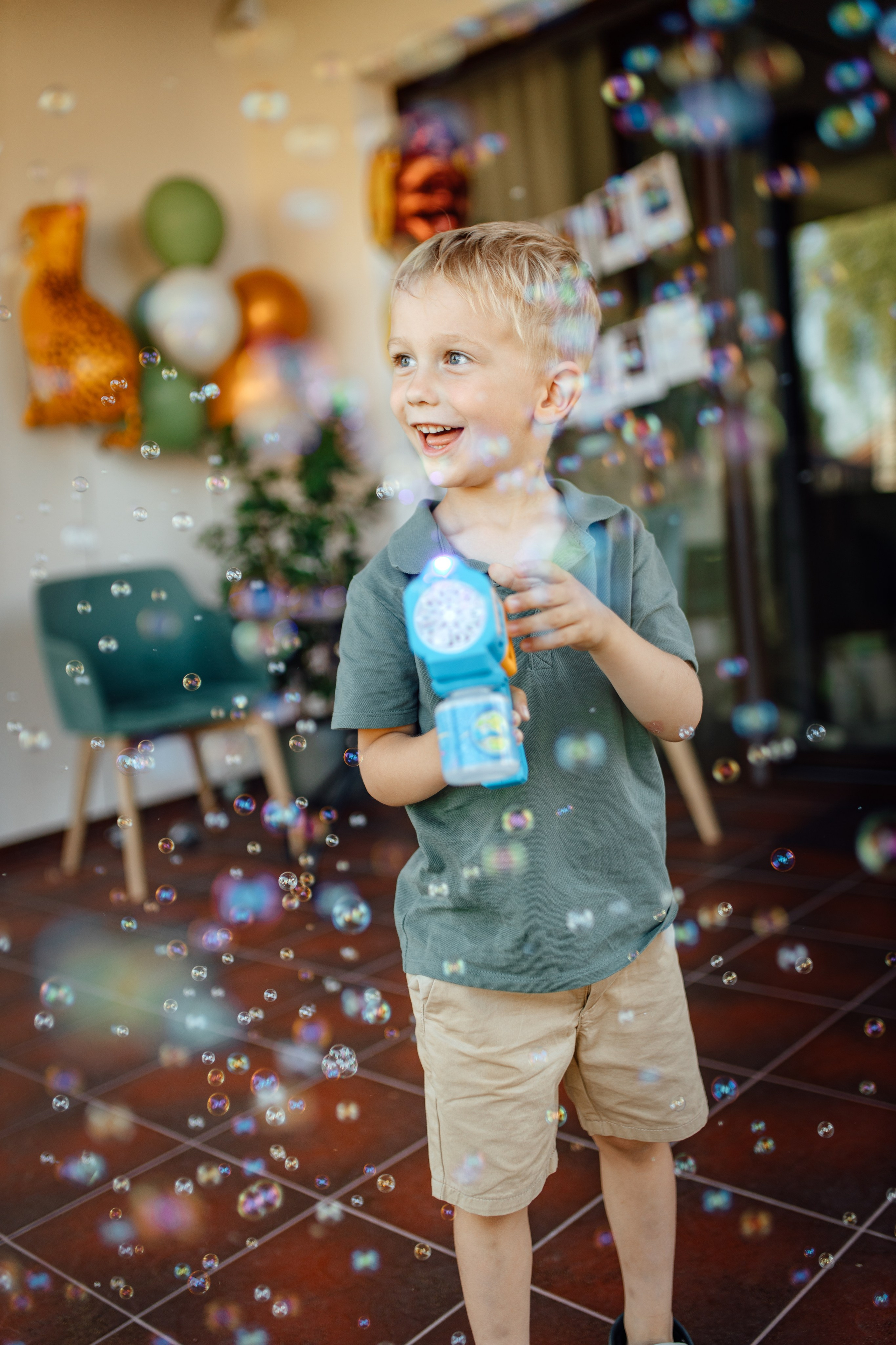 Максику 1 годик, отмечаем дома