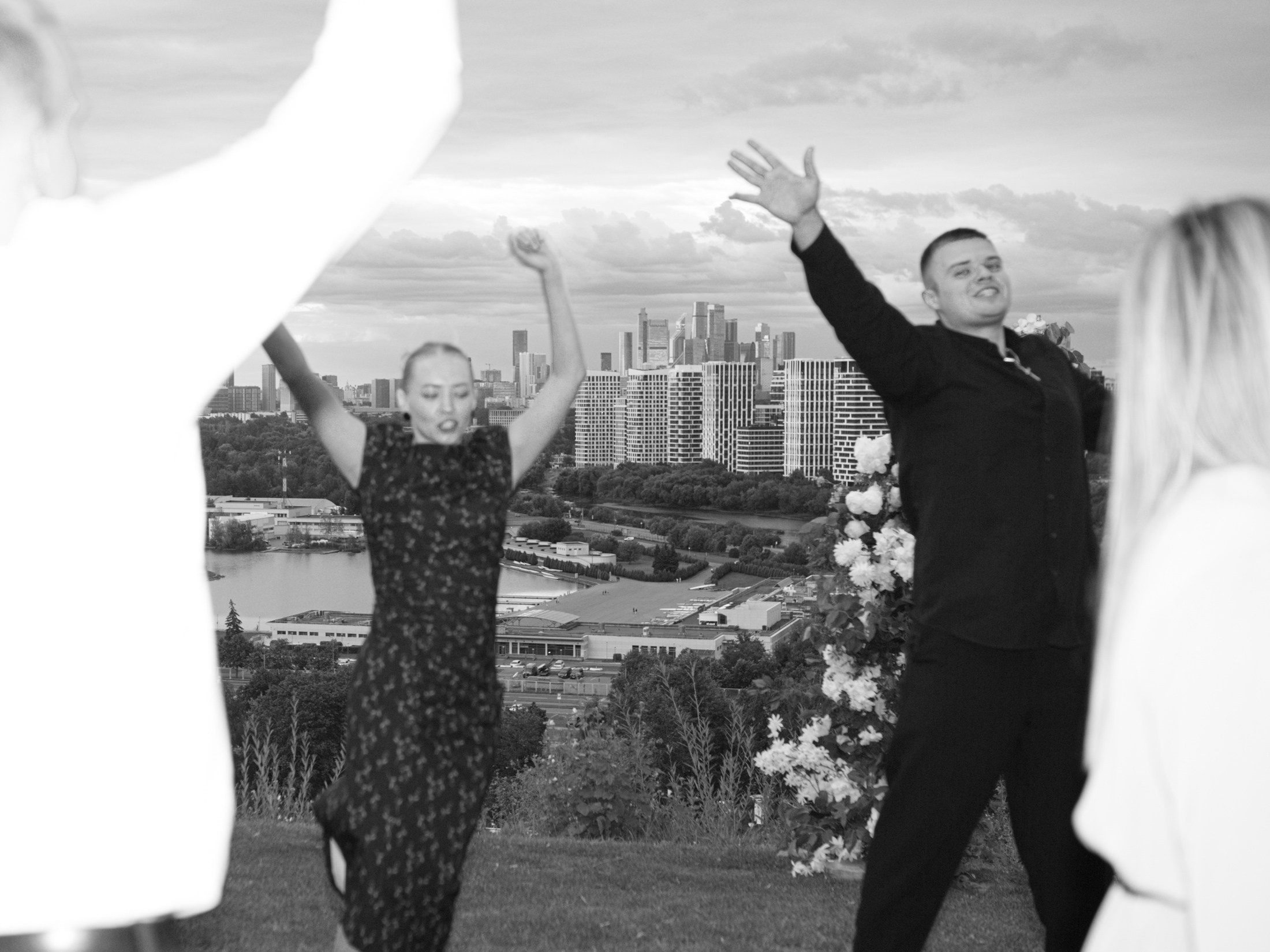 Свадьба на природе. Свадебный и портретный фотограф Москва