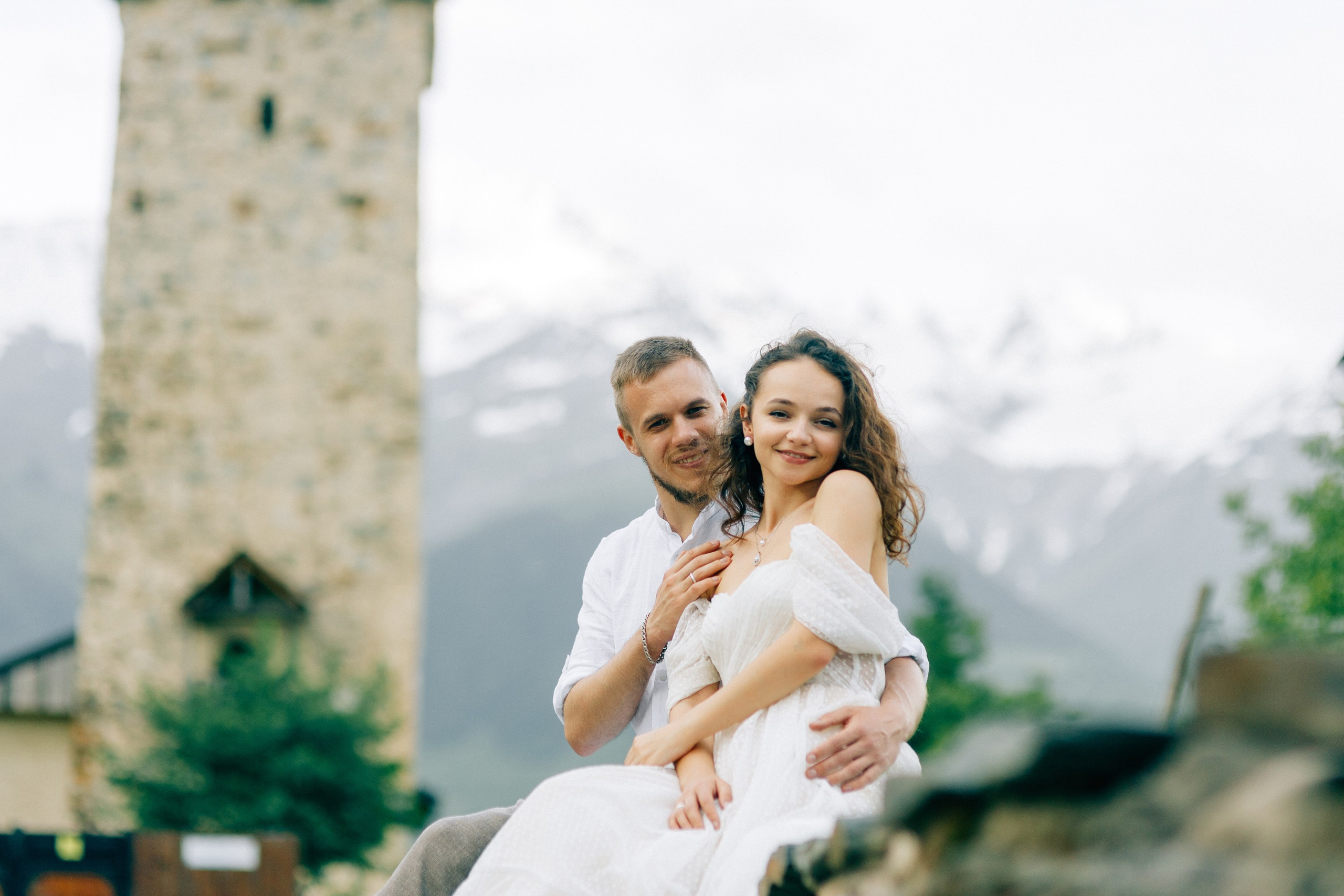 Свадьба в горах Сванетии в Грузии