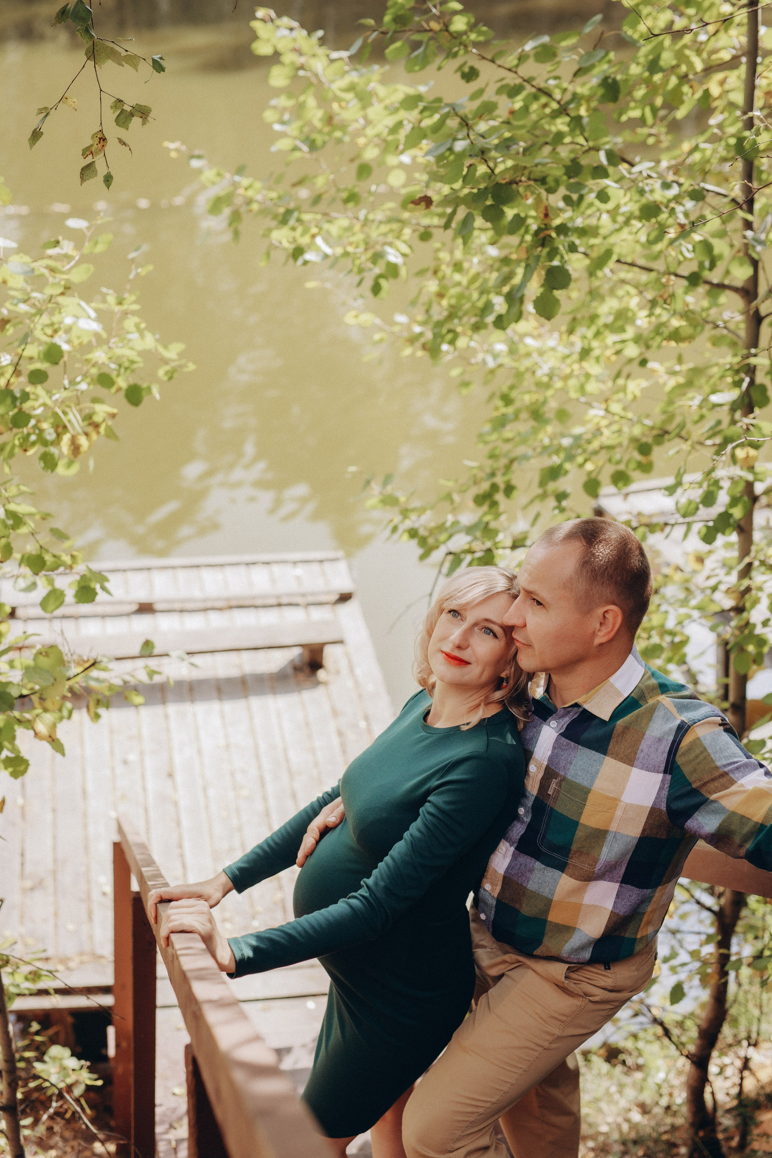 Елена и семья. Фотограф Анастасия Петрова