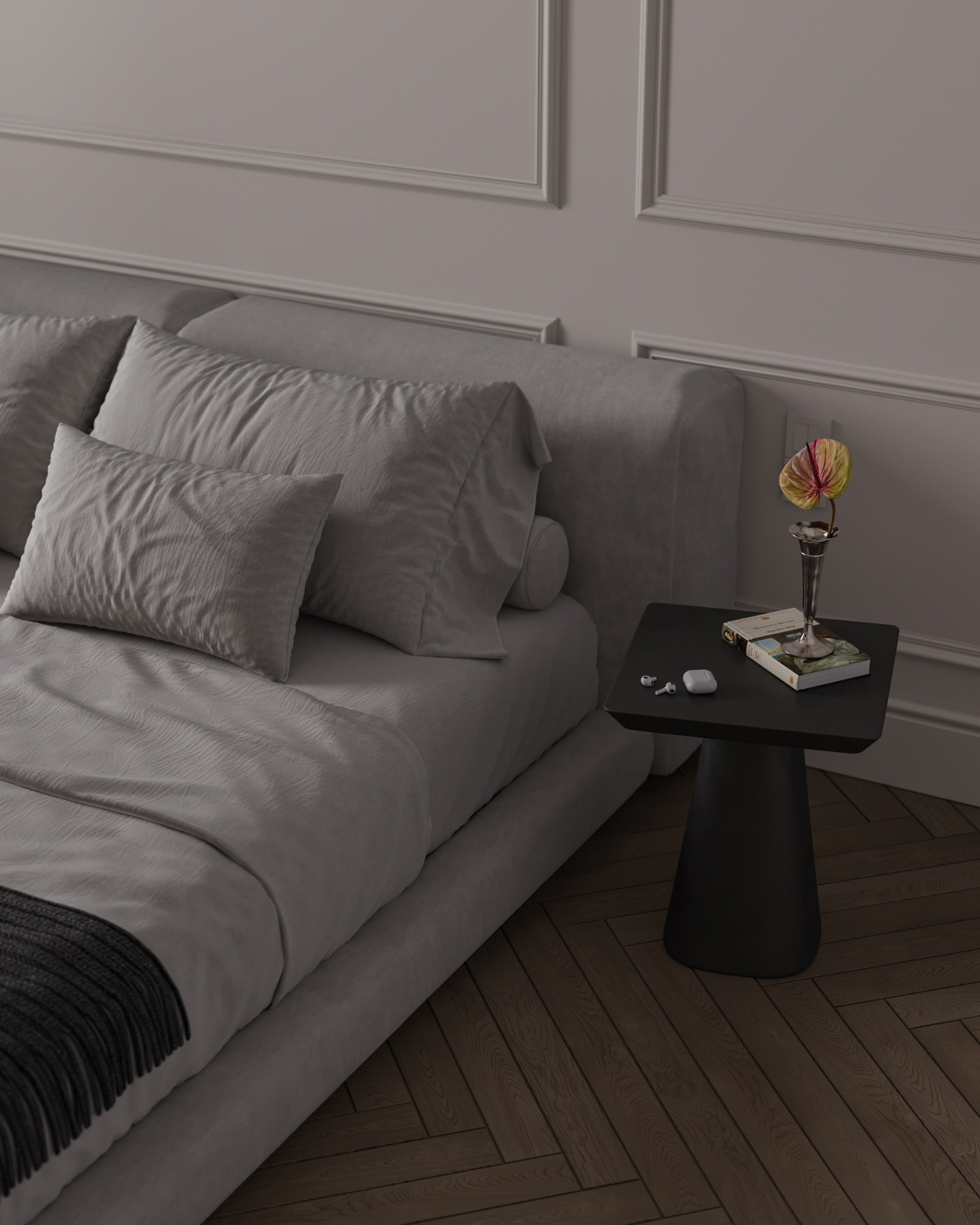 Спальня. 3D визуализатор интерьеров