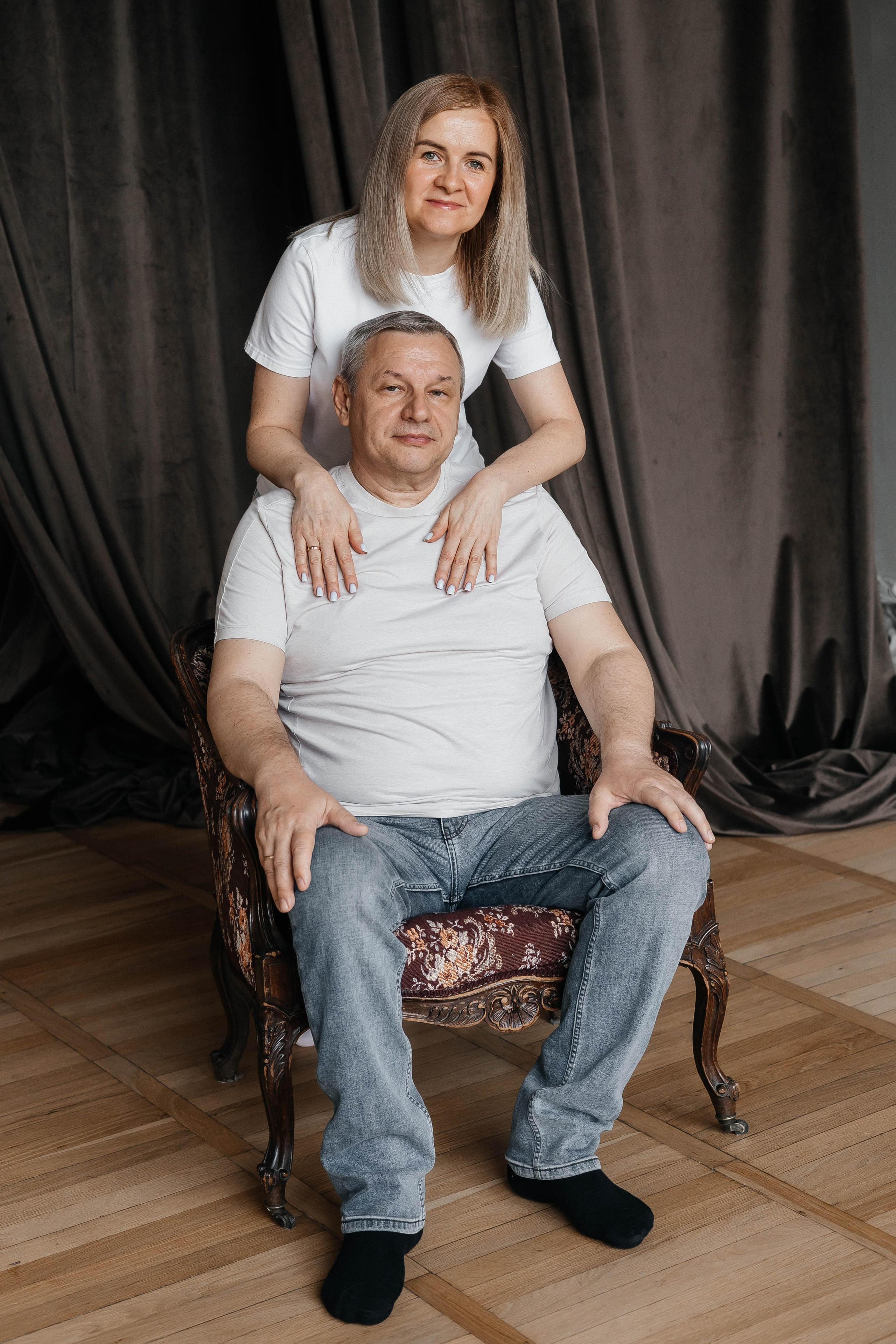 Екатерина и семья (Паркет). Isaevamarina.wfolio.pro