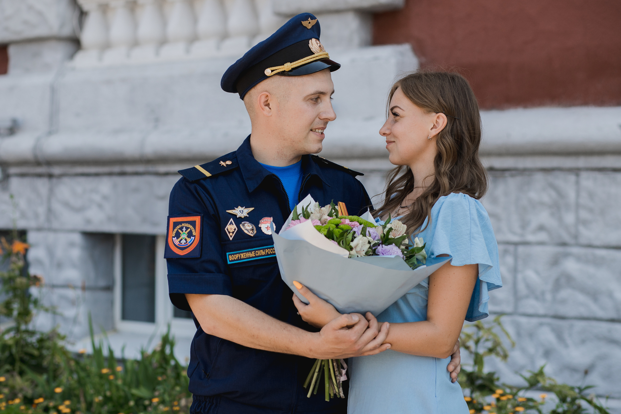 Встреча любимого из армии. Семейный и свадебный фотограф в Курске Юлия Годунова