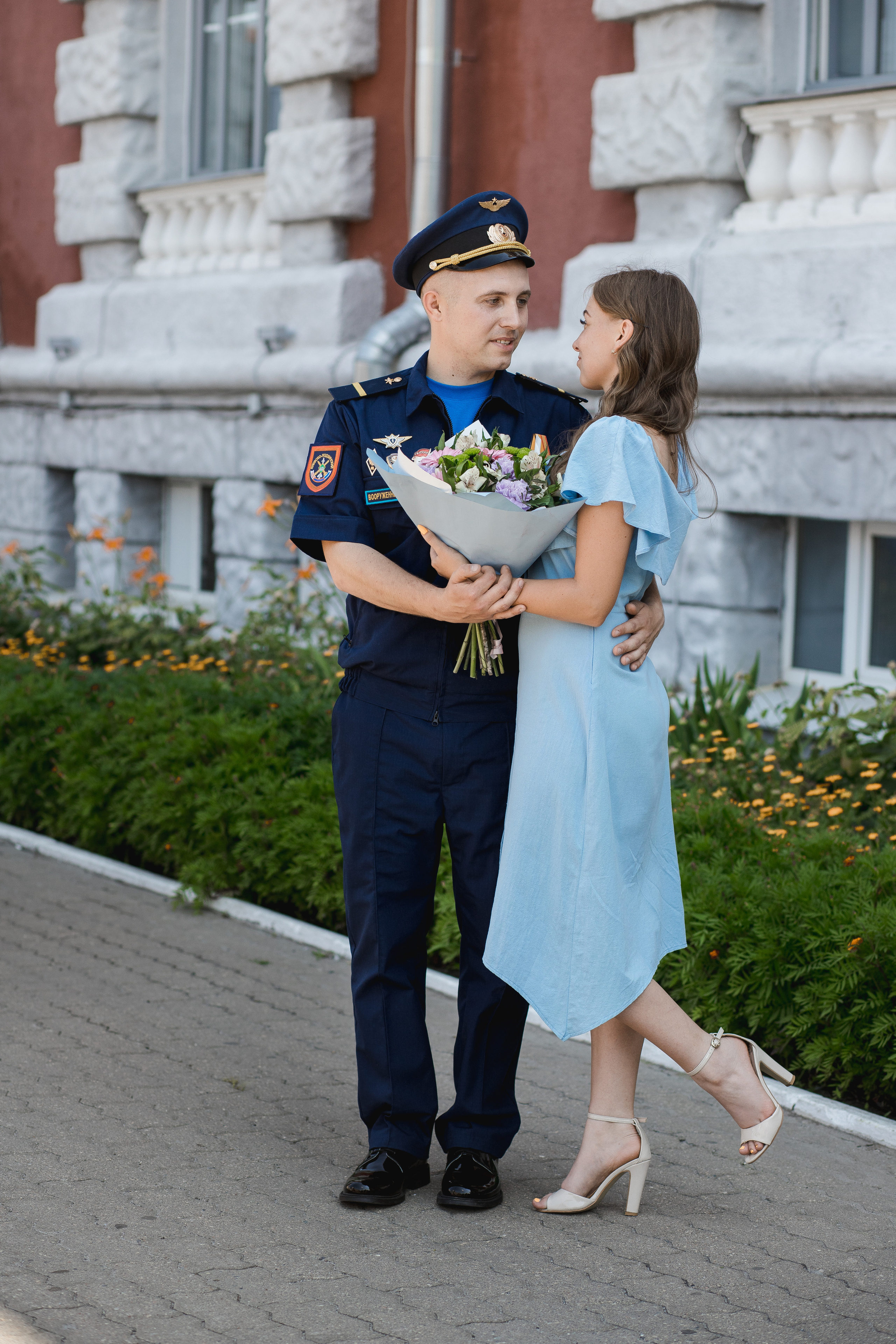 Встреча любимого из армии. Семейный и свадебный фотограф в Курске Юлия Годунова