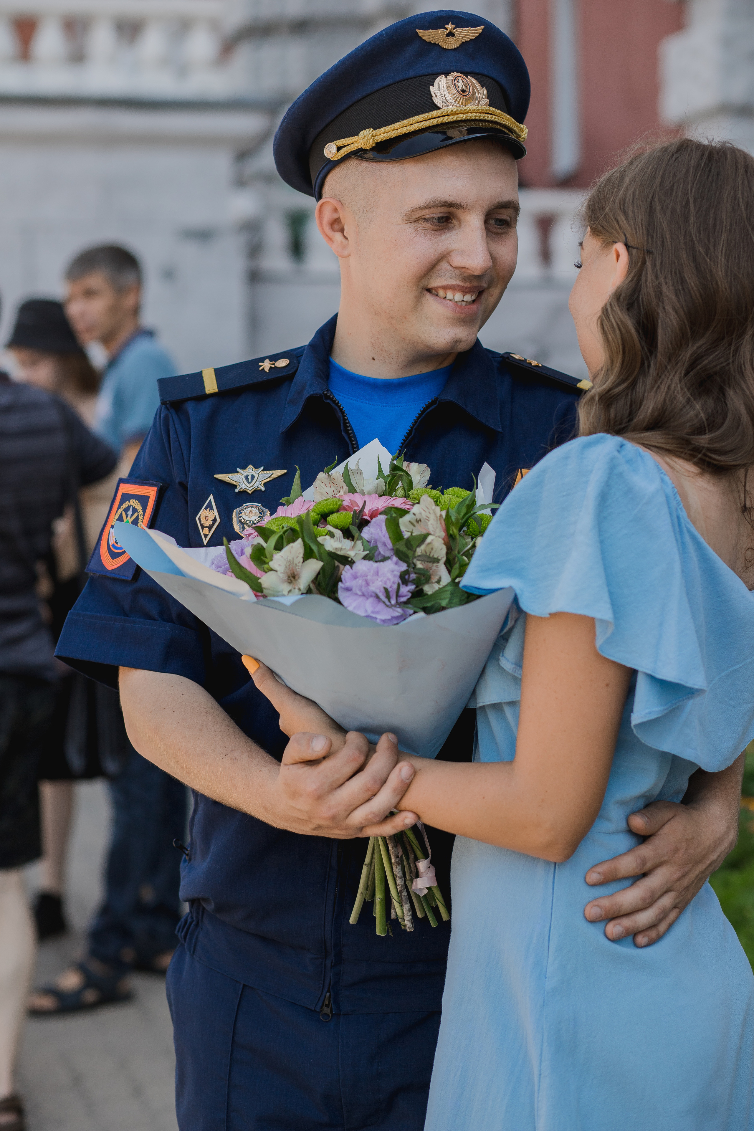 Встреча любимого из армии. Семейный и свадебный фотограф в Курске Юлия Годунова