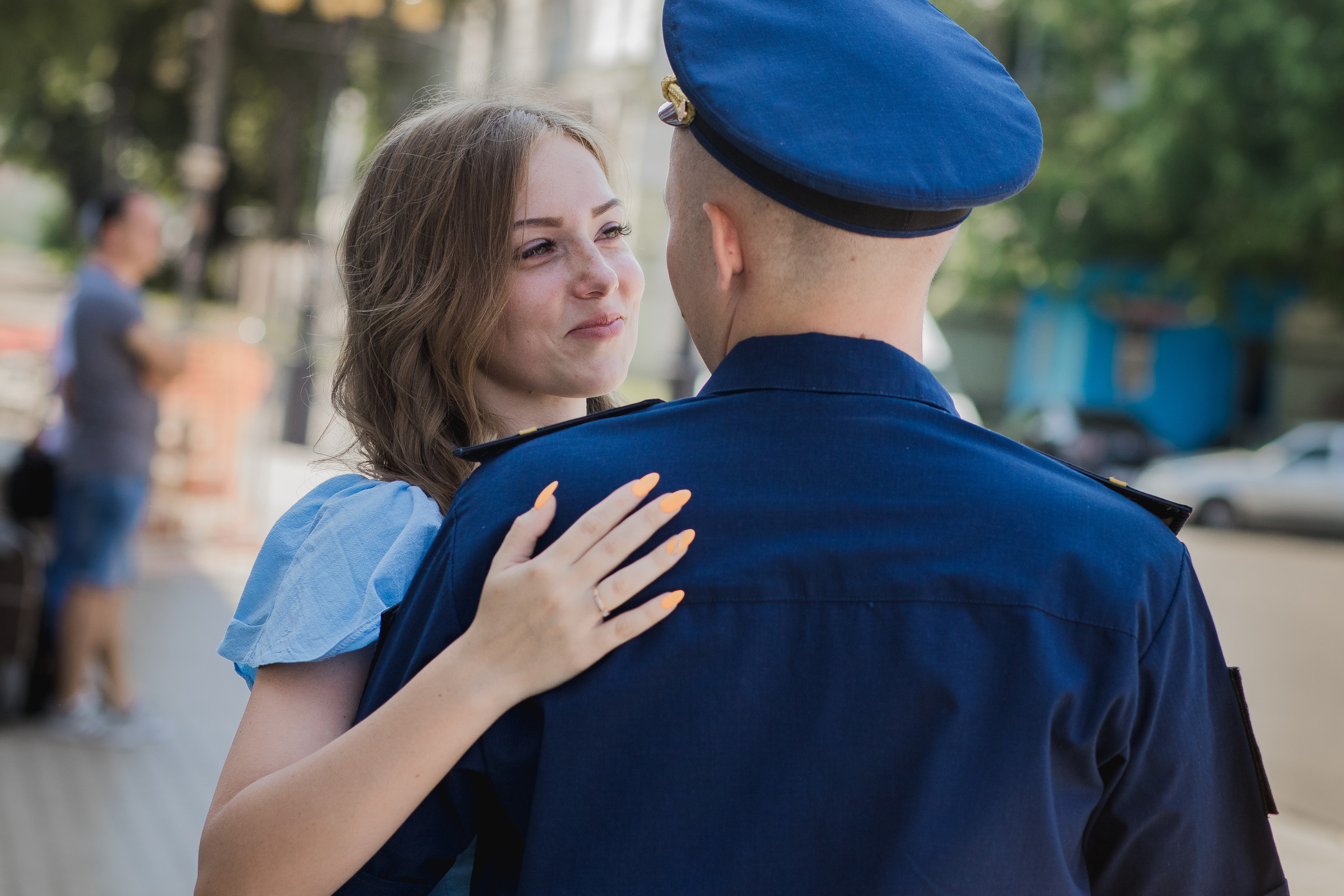 Встреча любимого из армии. Семейный и свадебный фотограф в Курске Юлия Годунова
