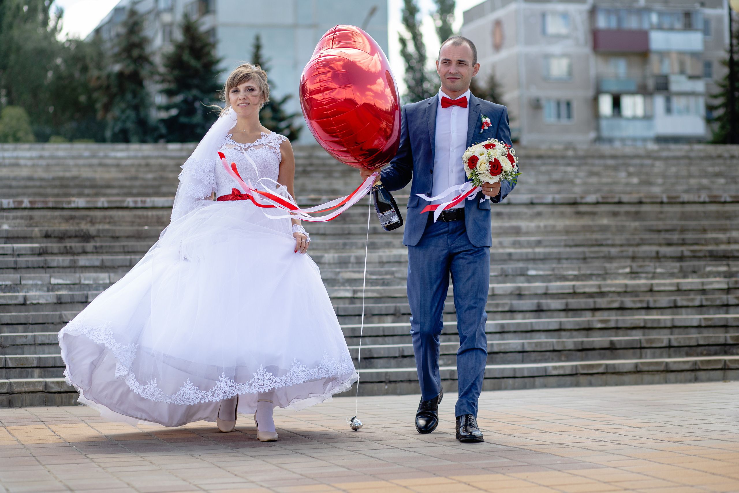 Свадьба Олега и Анастасии. Морские свадебные снимки в Курчатове. Семейный и свадебный фотограф в Курске Юлия Годунова