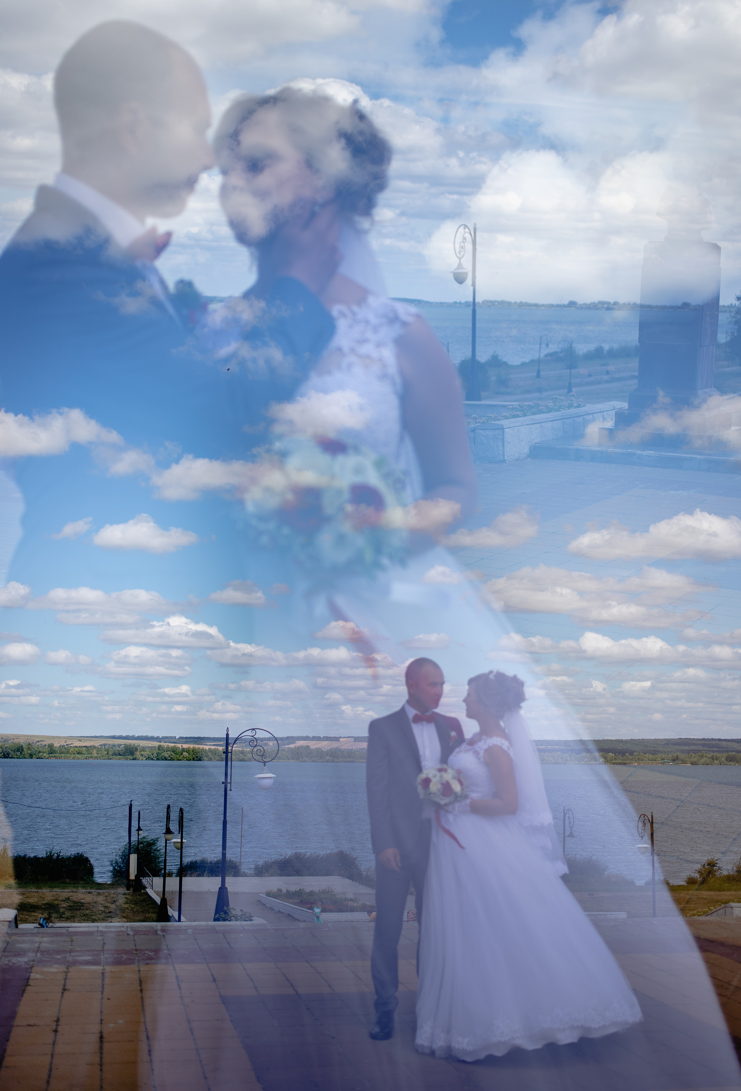 Свадьба Олега и Анастасии. Морские свадебные снимки в Курчатове. Семейный и свадебный фотограф в Курске Юлия Годунова